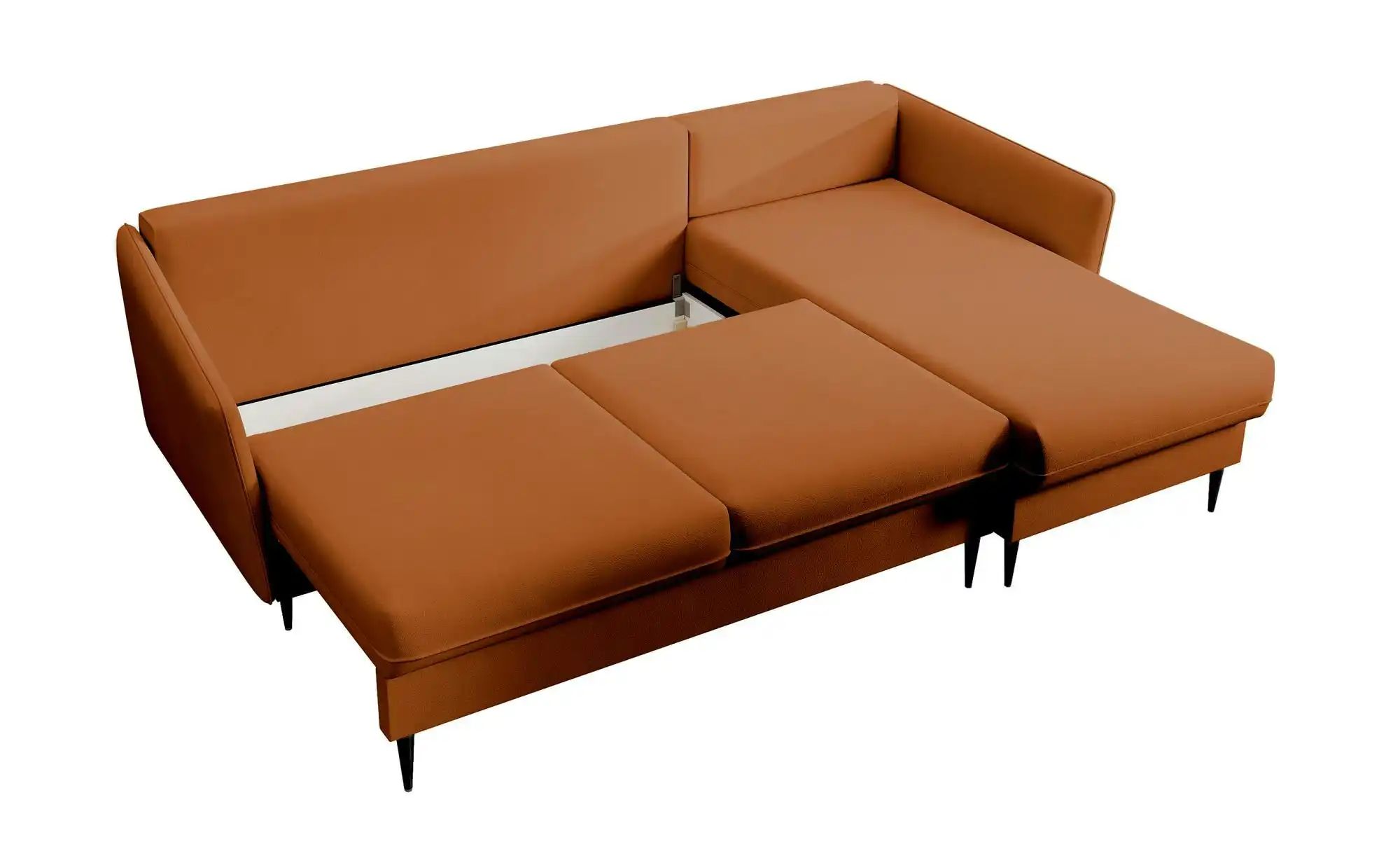 Thumbnail - Selsey Ecksofa mit Schlaffunktion Volio ¦ kupfer ¦ Maße (cm): B: 223 H: 88 Polstermöbel > Sofas > 3-Sitzer - Höffner
