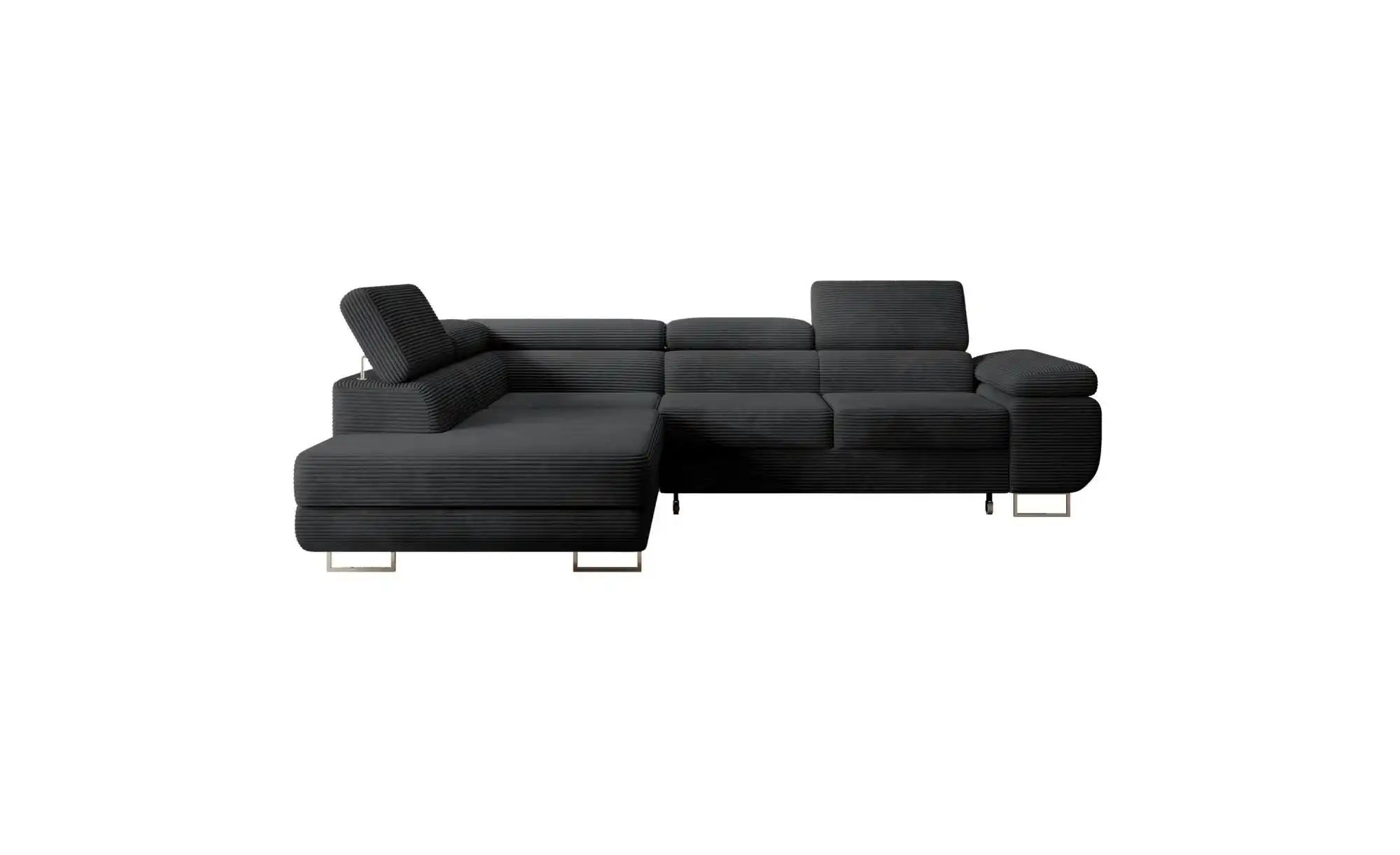 Selsey Ecksofa mit Schlaffunktion Stevil ¦ schwarz ¦ Maße (cm): B: 275 H: 9 günstig online kaufen