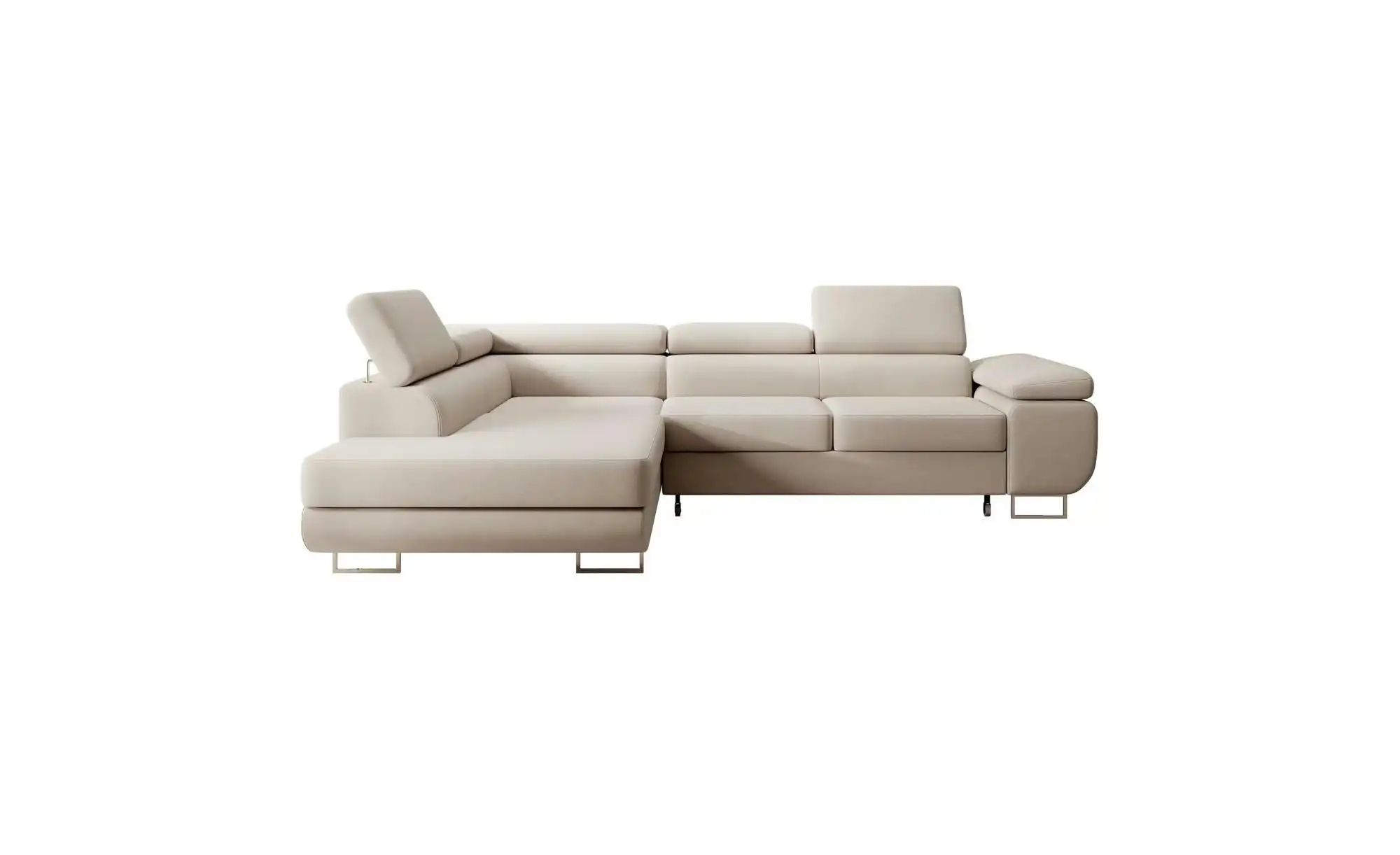 Ecksofa  Stevil ¦ beige ¦ Maße (cm): B: 275 H: 90 Polstermöbel > Sofas > Ec günstig online kaufen