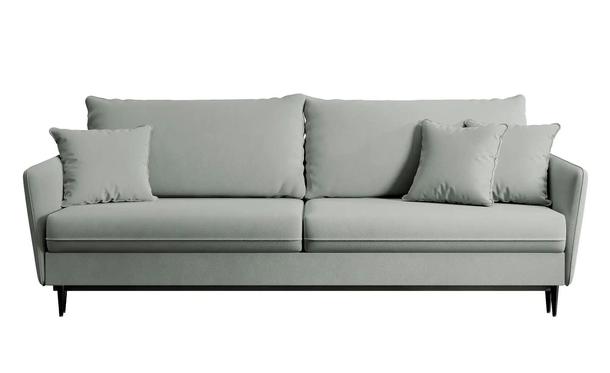Selsey Einzelsofa mit Schlaffunktion Volio ¦ grau ¦ Maße (cm): B: 221 H: 90 günstig online kaufen