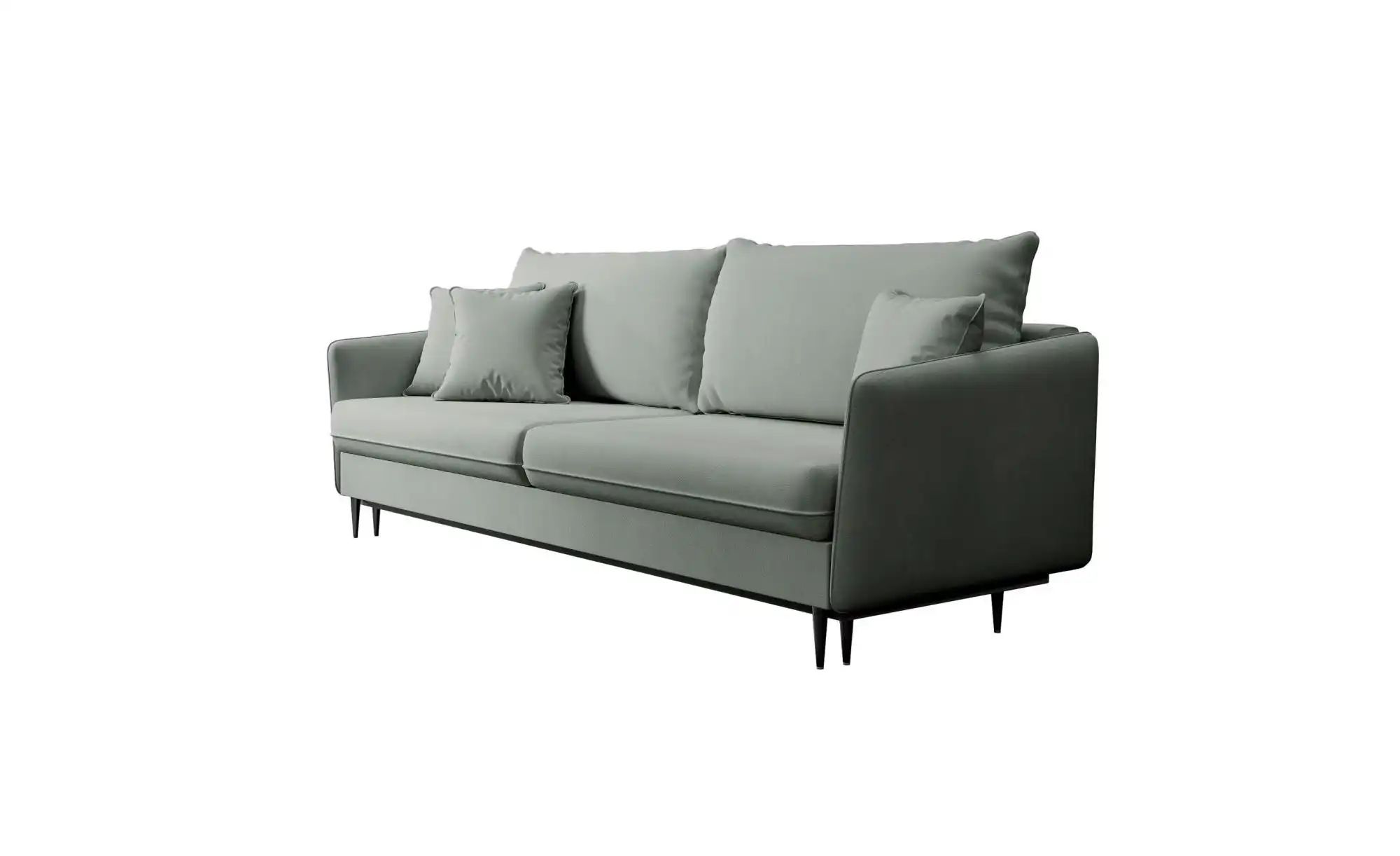 Selsey Einzelsofa mit Schlaffunktion Volio ¦ grau ¦ Maße (cm): B: 221 H: 90 günstig online kaufen