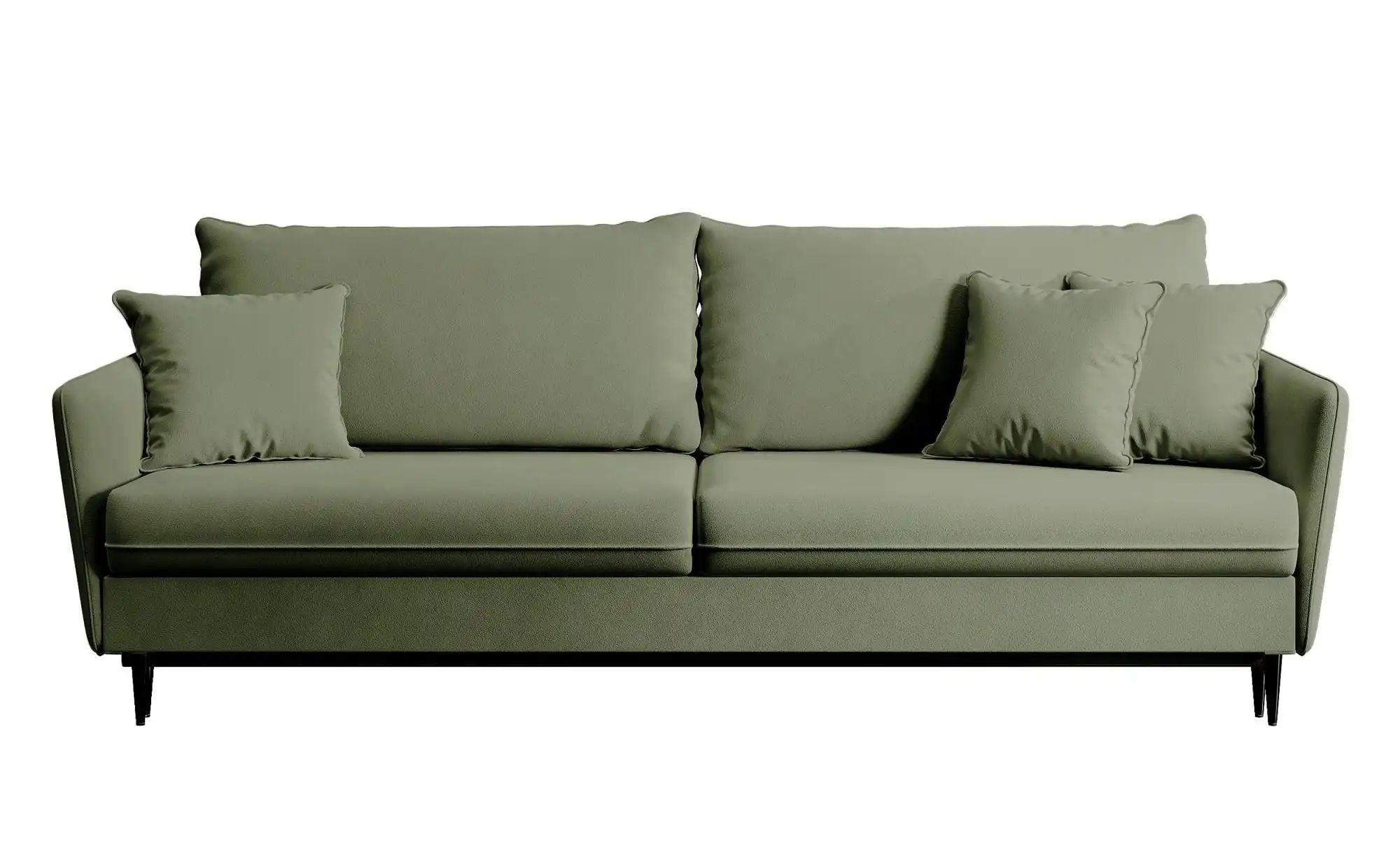 Einzelsofa  Volio ¦ grün ¦ Maße (cm): B: 221 H: 90 Polstermöbel > Sofas > 3 günstig online kaufen