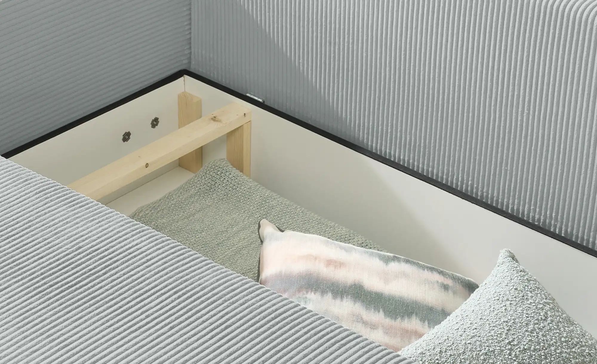 smart Ecksofa  Nelly ¦ grau ¦ Maße (cm): B: 270 H: 85 T: 185.0 Polstermöbel günstig online kaufen