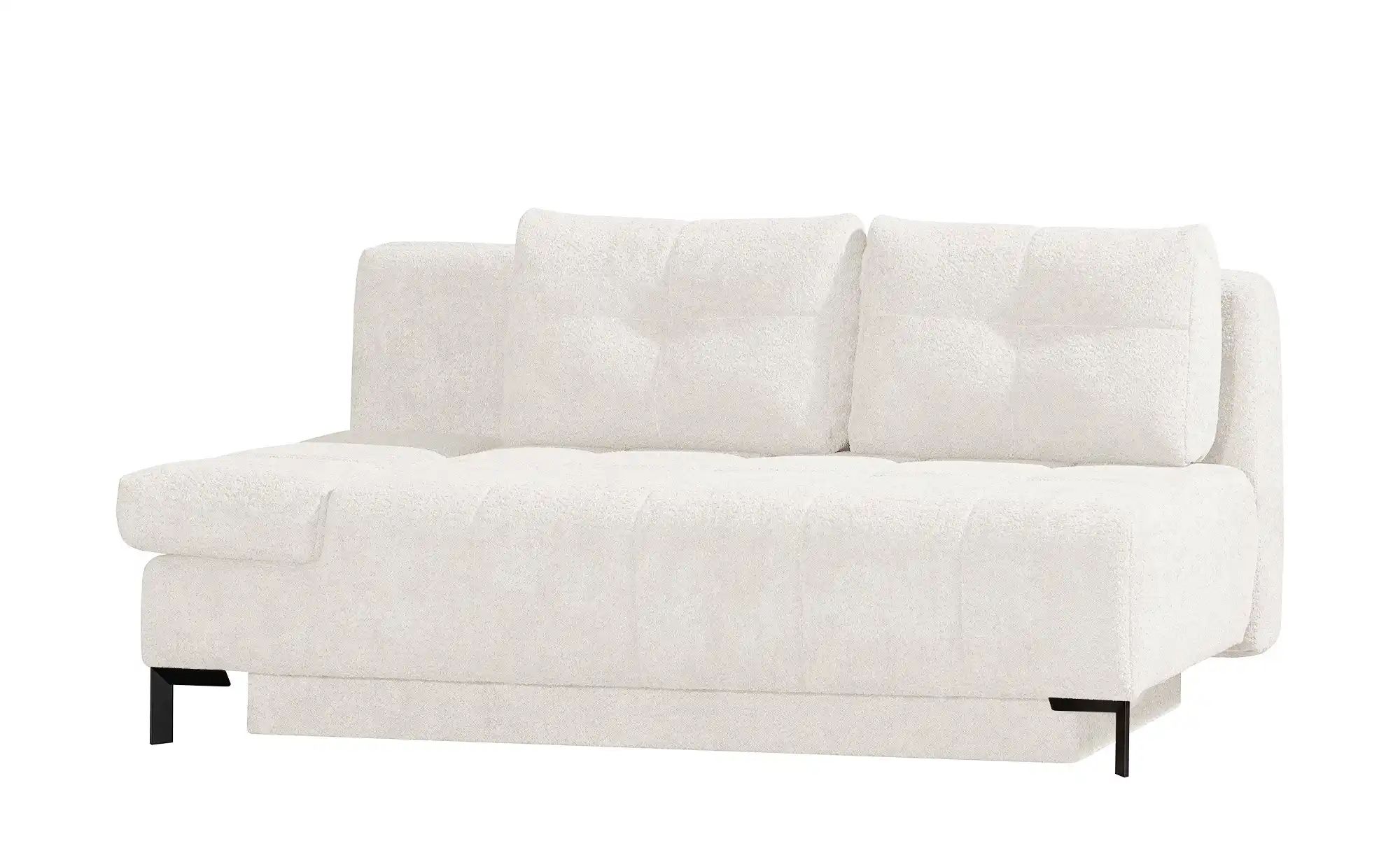 Querschläfer  aus Bouclé  Sammy ¦ beige ¦ Maße (cm): B: 206 H: 98 T: 98.0 P günstig online kaufen