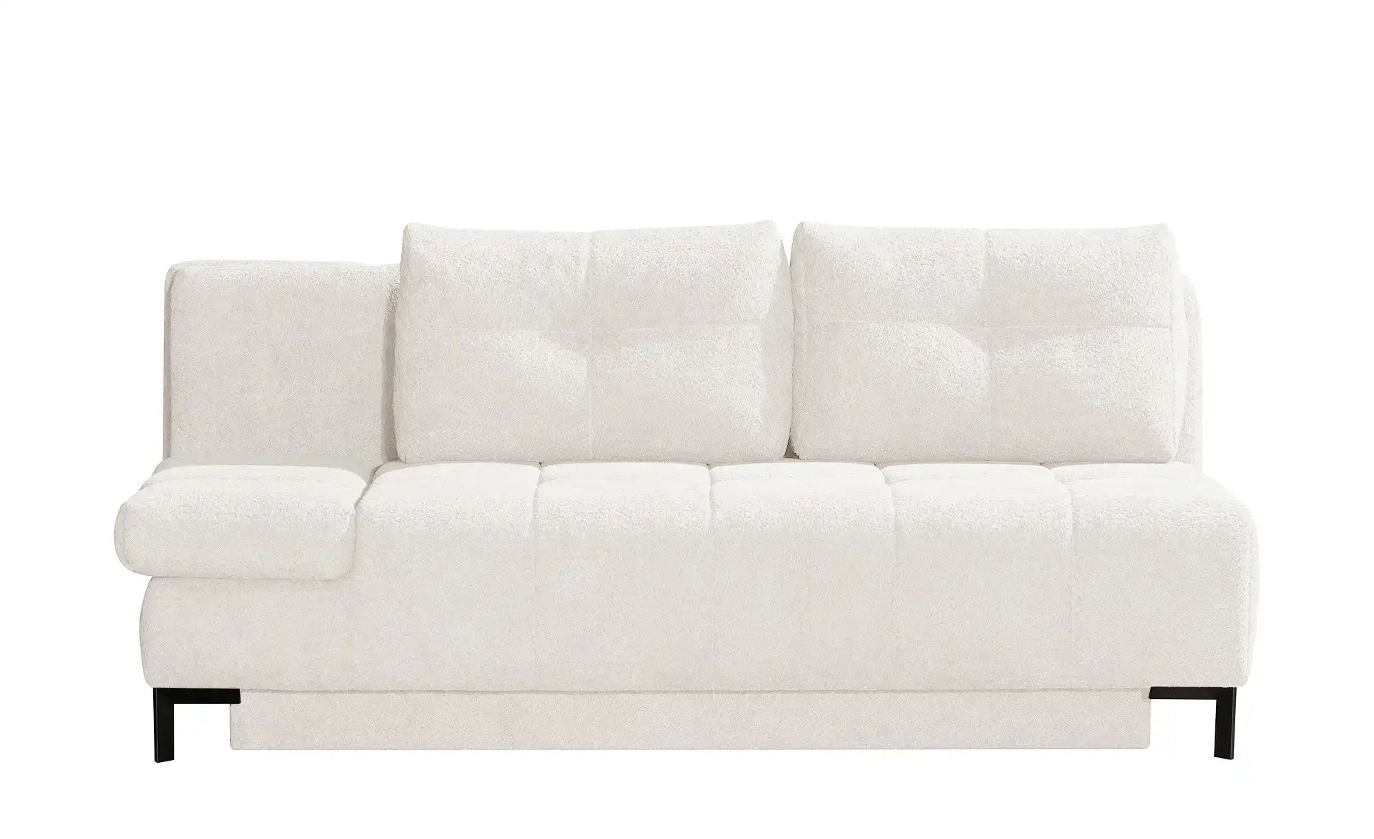 Querschläfer  aus Bouclé  Sammy ¦ beige ¦ Maße (cm): B: 206 H: 98 T: 98.0 P günstig online kaufen