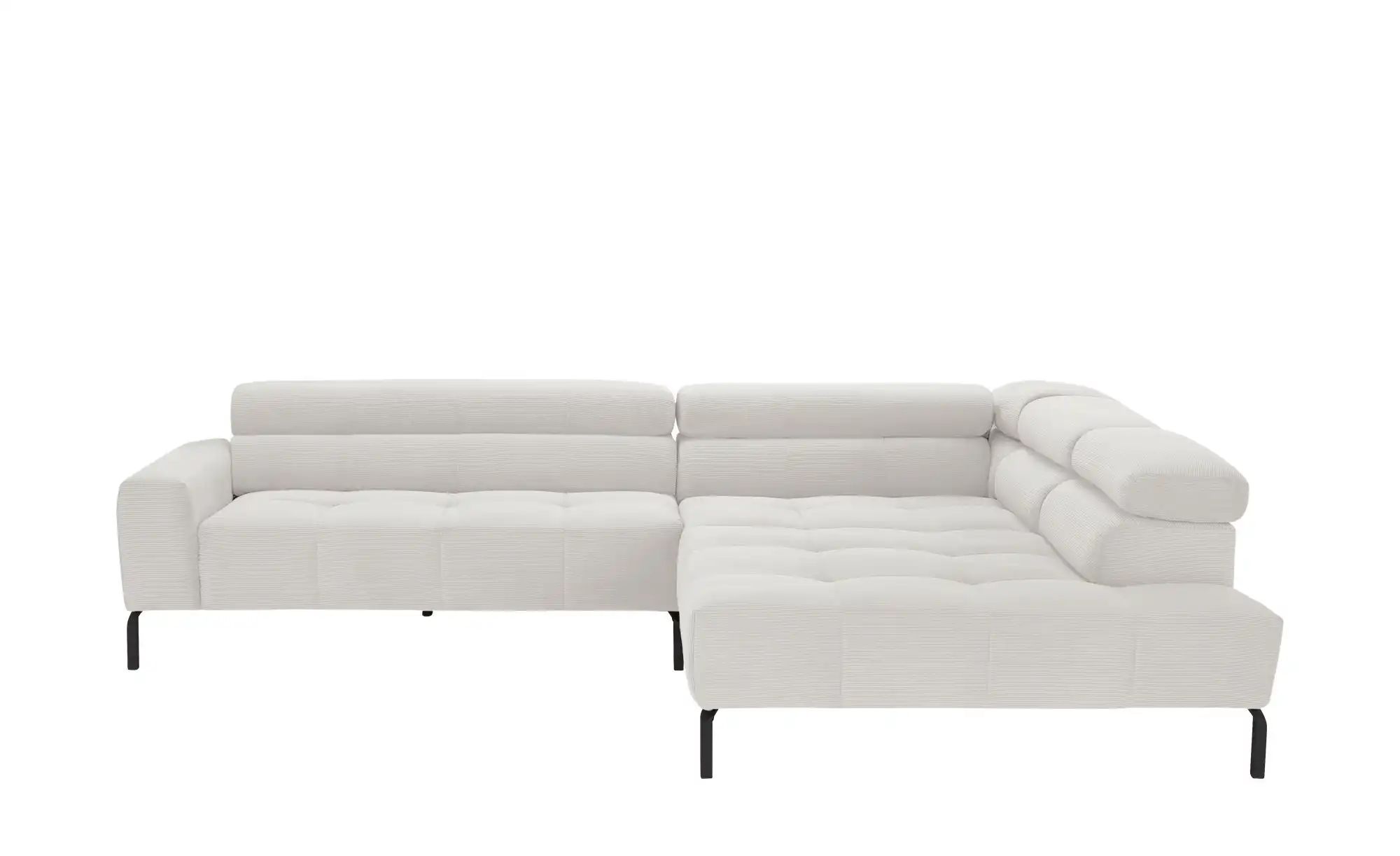 Max Schelling Ecksofa verstellbare Kopfteile MS Verve ¦ grau ¦ Maße (cm): B günstig online kaufen