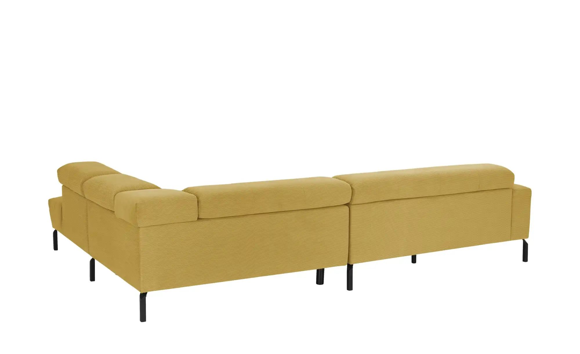 Thumbnail - Max Schelling Ecksofa verstellbare Kopfteile MS Verve ¦ gelb ¦ Maße (cm): B: 311 H: 88 T: 219.0 Polstermöbel > Sofas > E...