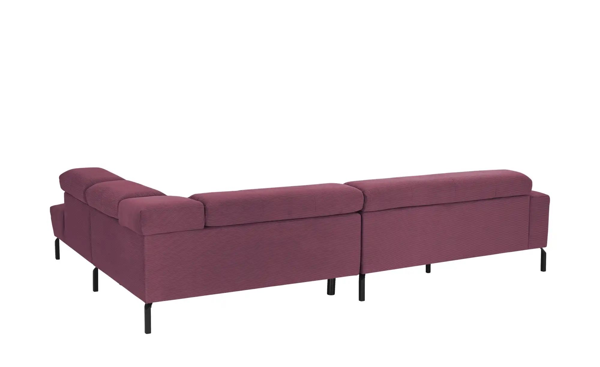 Thumbnail - Max Schelling Ecksofa verstellbare Kopfteile MS Verve ¦ lila/violett ¦ Maße (cm): B: 311 H: 88 T: 219.0 Polstermöbel > S...