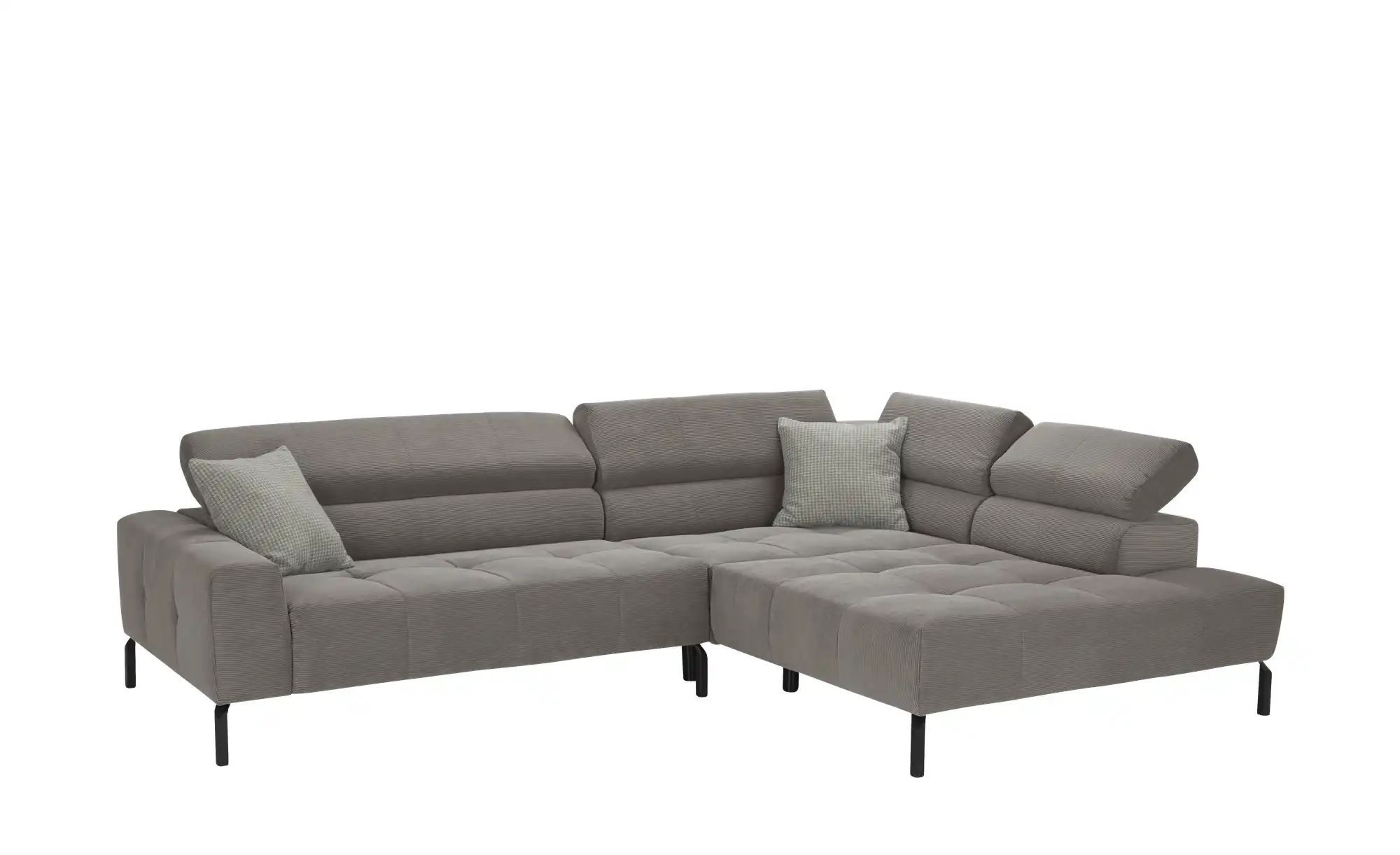Thumbnail - Max Schelling Ecksofa verstellbare Kopfteile MS Verve ¦ grau ¦ Maße (cm): B: 311 H: 88 T: 219.0 Polstermöbel > Sofas > E...
