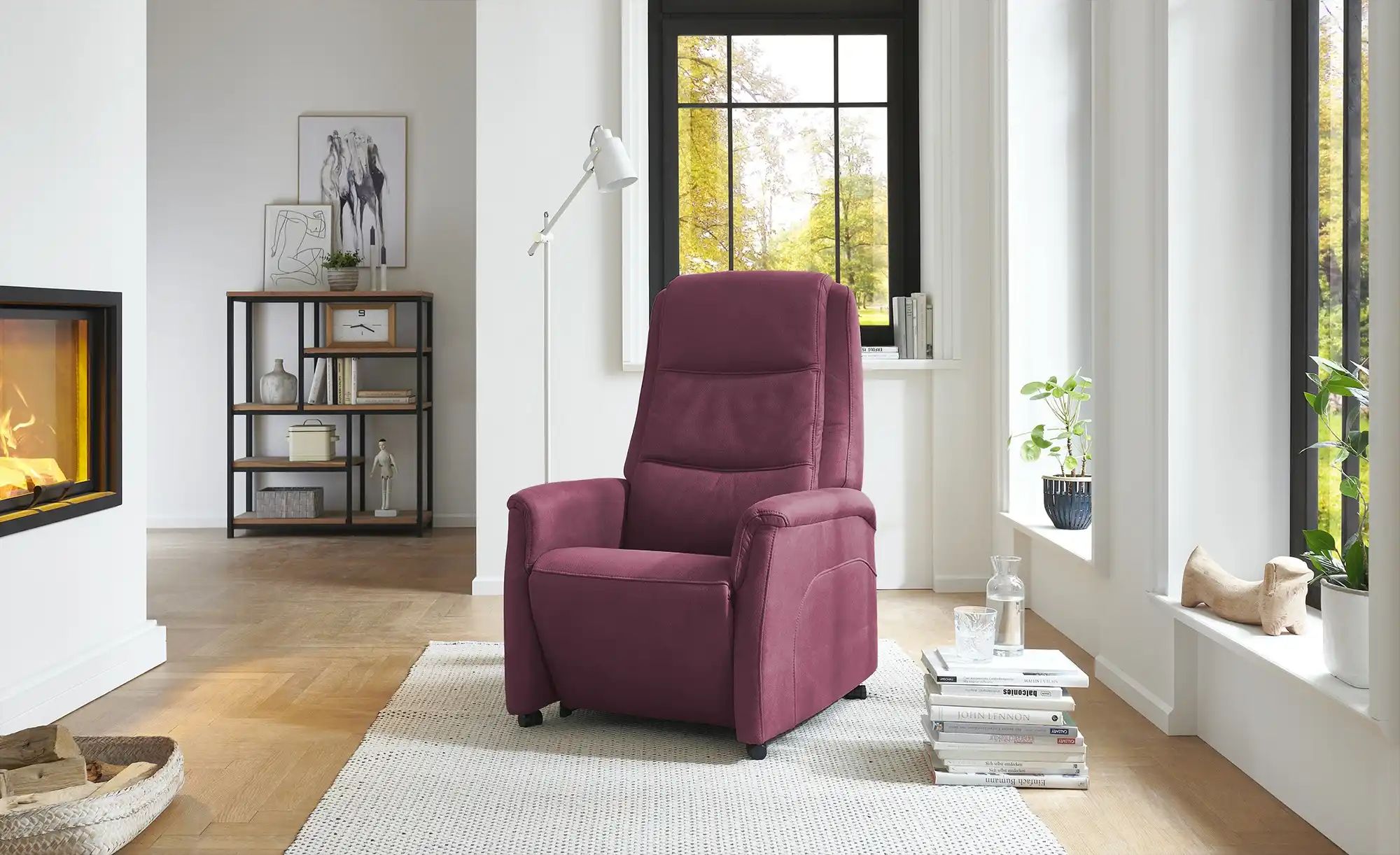 Thumbnail - Hukla Fernsehsessel mit Aufstehhilfe Dean ¦ rot ¦ Maße (cm): B: 70 H: 105 T: 88.0 Polstermöbel > Sessel > Fernsehsessel ...