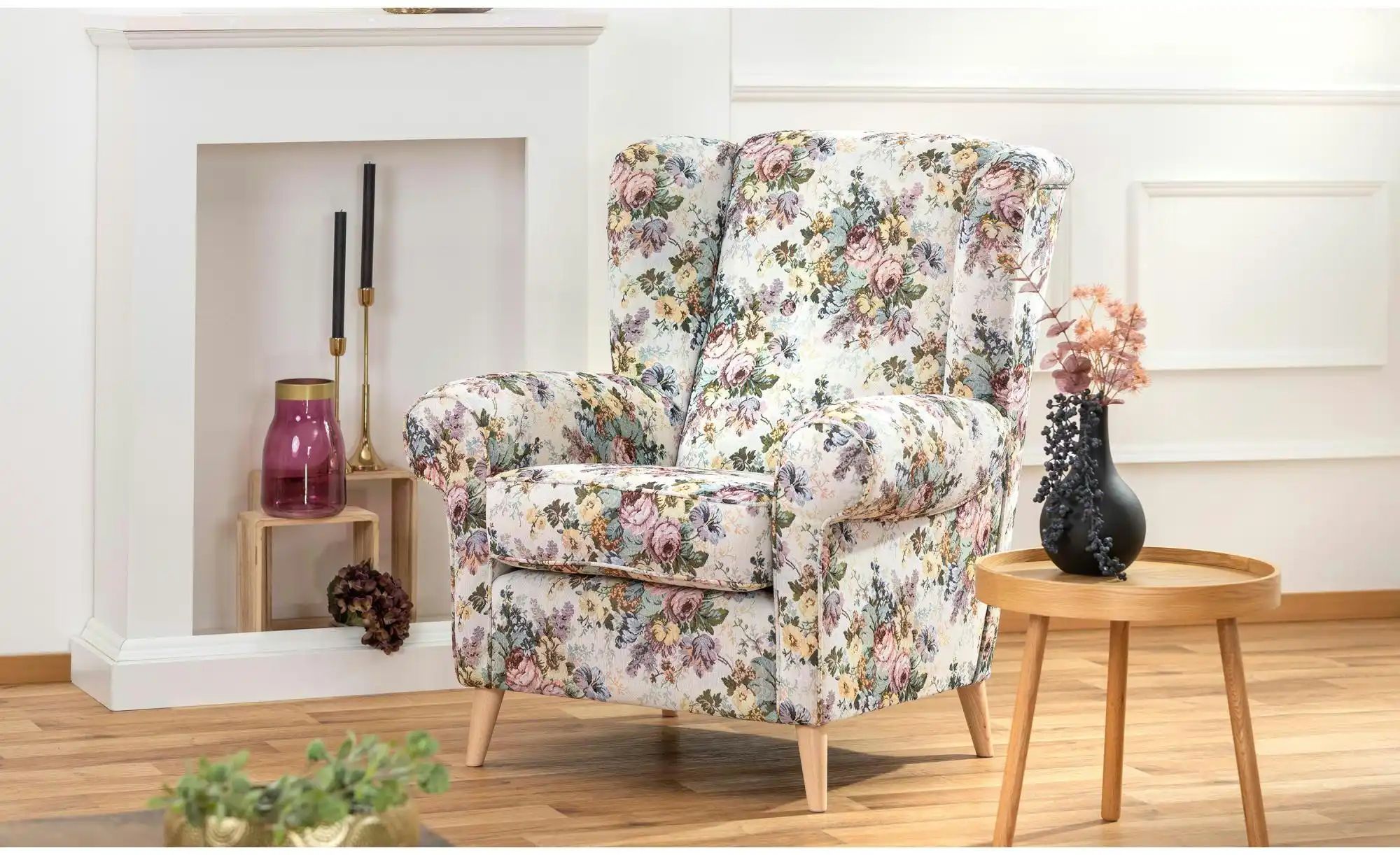 Thumbnail - Max Winzer Sessel  Anton ¦ mehrfarbig ¦ Maße (cm): B: 88 H: 99 Polstermöbel > Sessel > Ohrensessel - Höffner