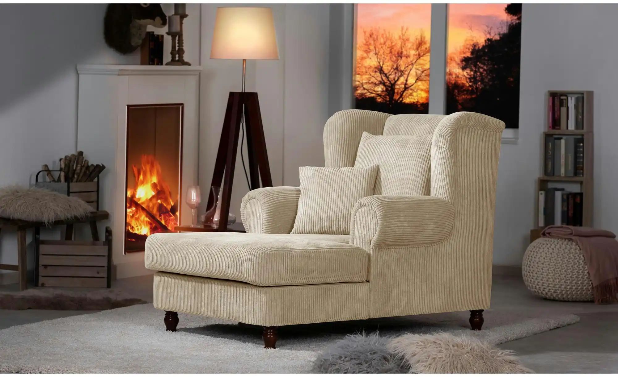 Thumbnail - Max Winzer Big-Sessel  Mareille ¦ creme ¦ Maße (cm): B: 103 H: 103 Polstermöbel > Sessel > Polstersessel - Höffner