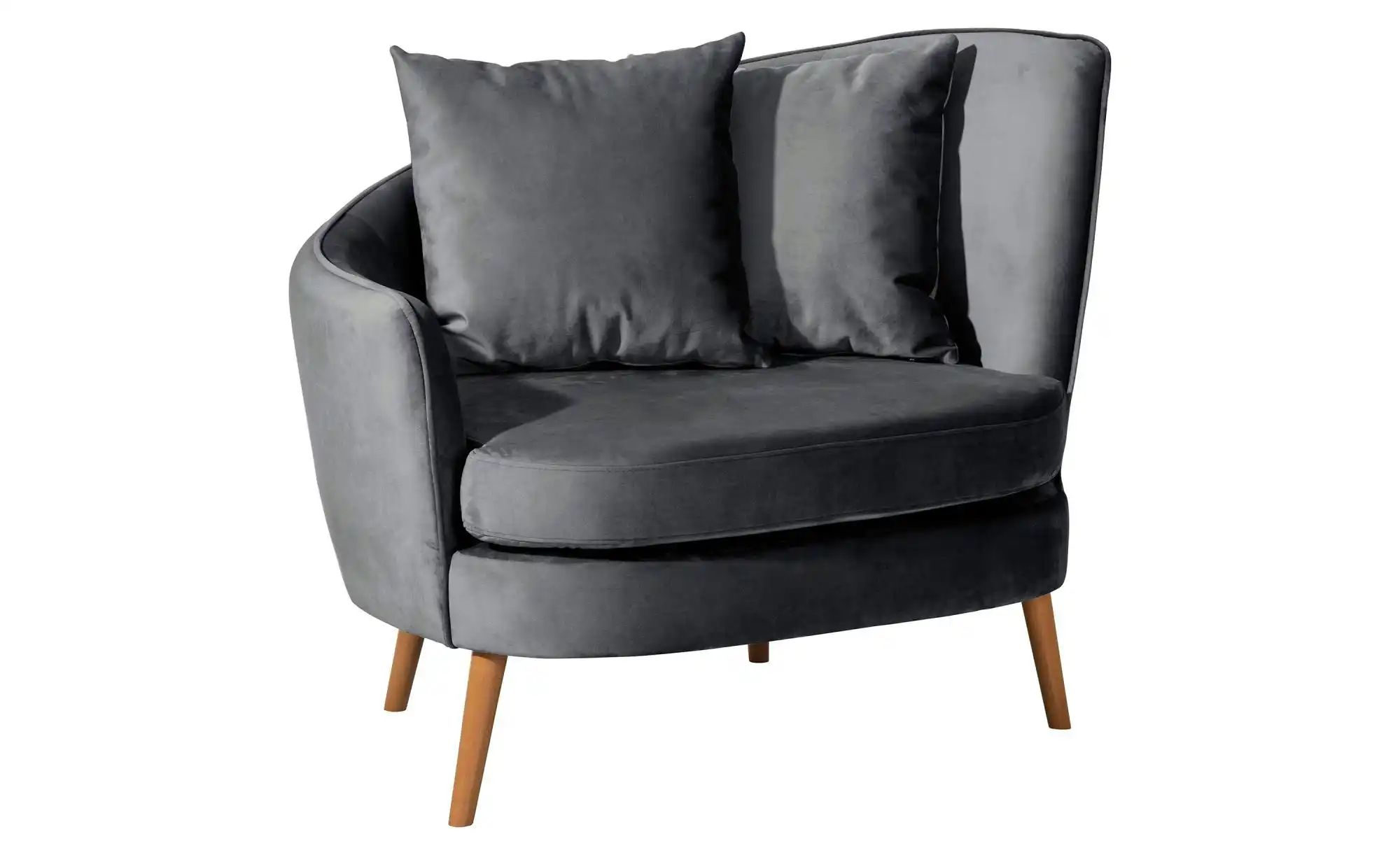 Thumbnail - Max Winzer Sessel  Miranda ¦ grau ¦ Maße (cm): B: 106 H: 88 Polstermöbel > Sessel > Lounge Sessel - Höffner