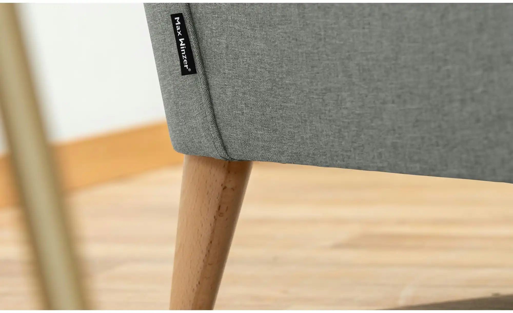 Thumbnail - Max Winzer Sessel  Anton ¦ grau ¦ Maße (cm): B: 88 H: 99 Polstermöbel > Sessel > Ohrensessel - Höffner