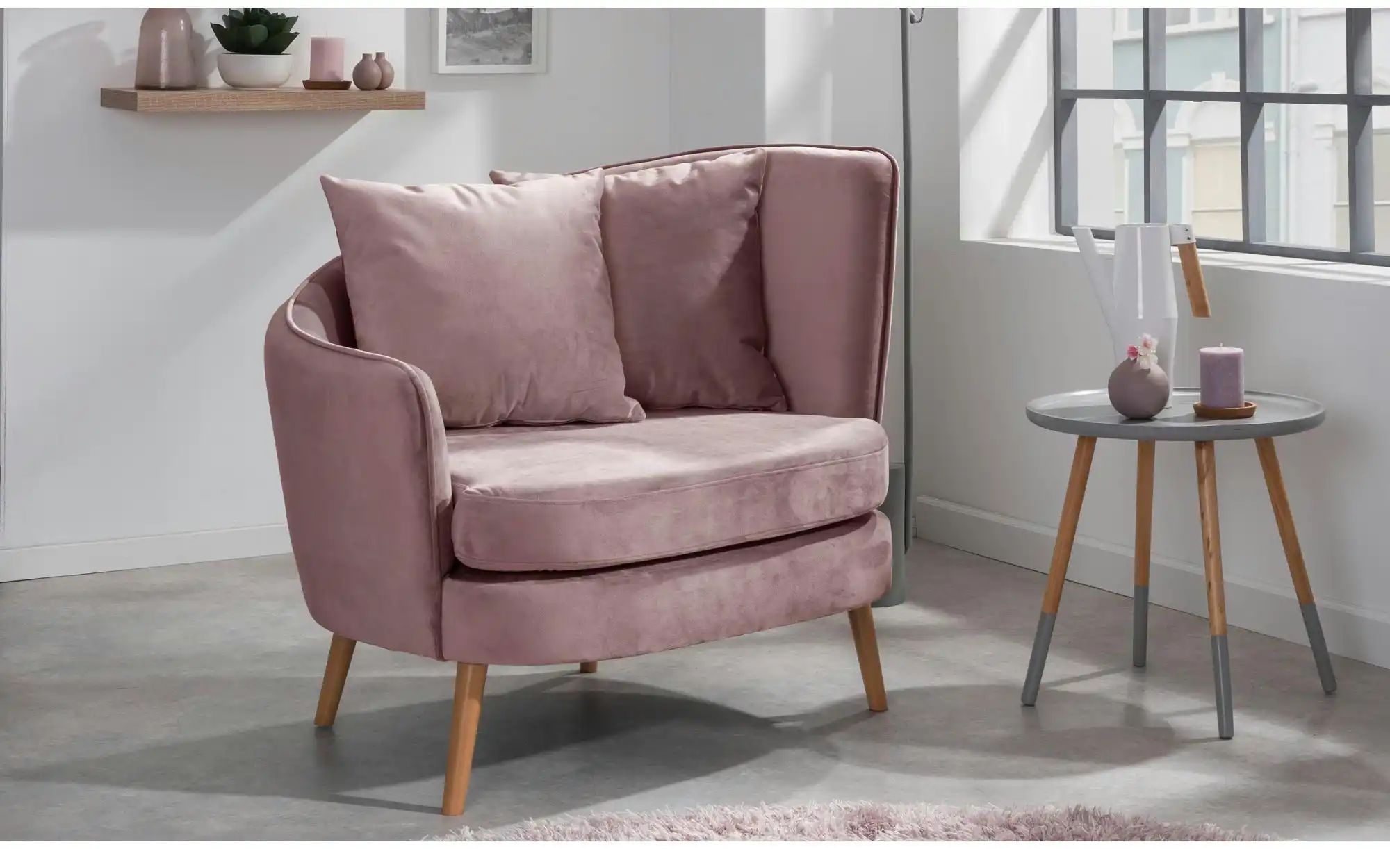 Max Winzer Sessel  Miranda ¦ rosa/pink ¦ Maße (cm): B: 106 H: 88 Polstermöb günstig online kaufen