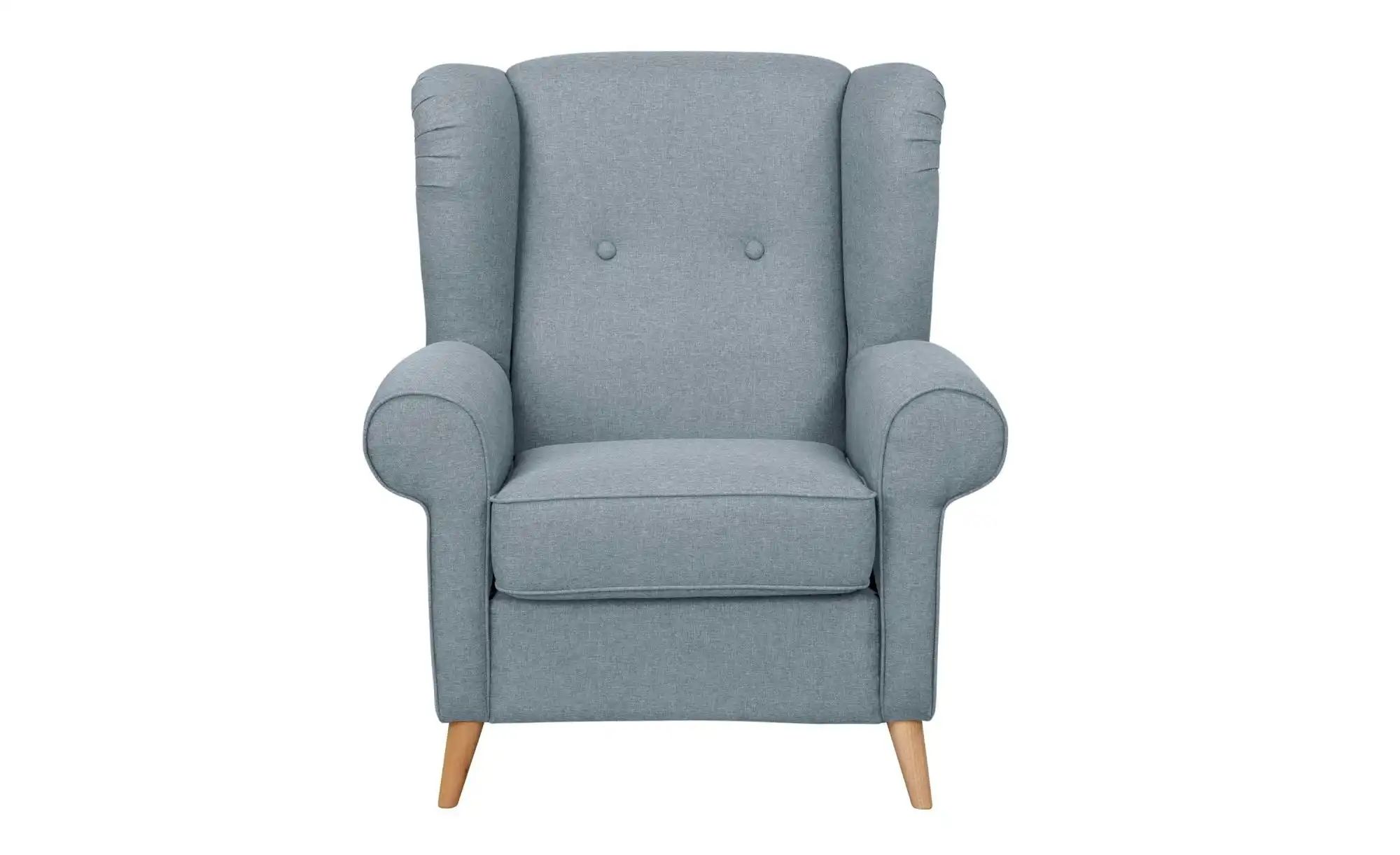 Max Winzer Sessel  Anton ¦ blau ¦ Maße (cm): B: 88 H: 99 Polstermöbel > Ses günstig online kaufen