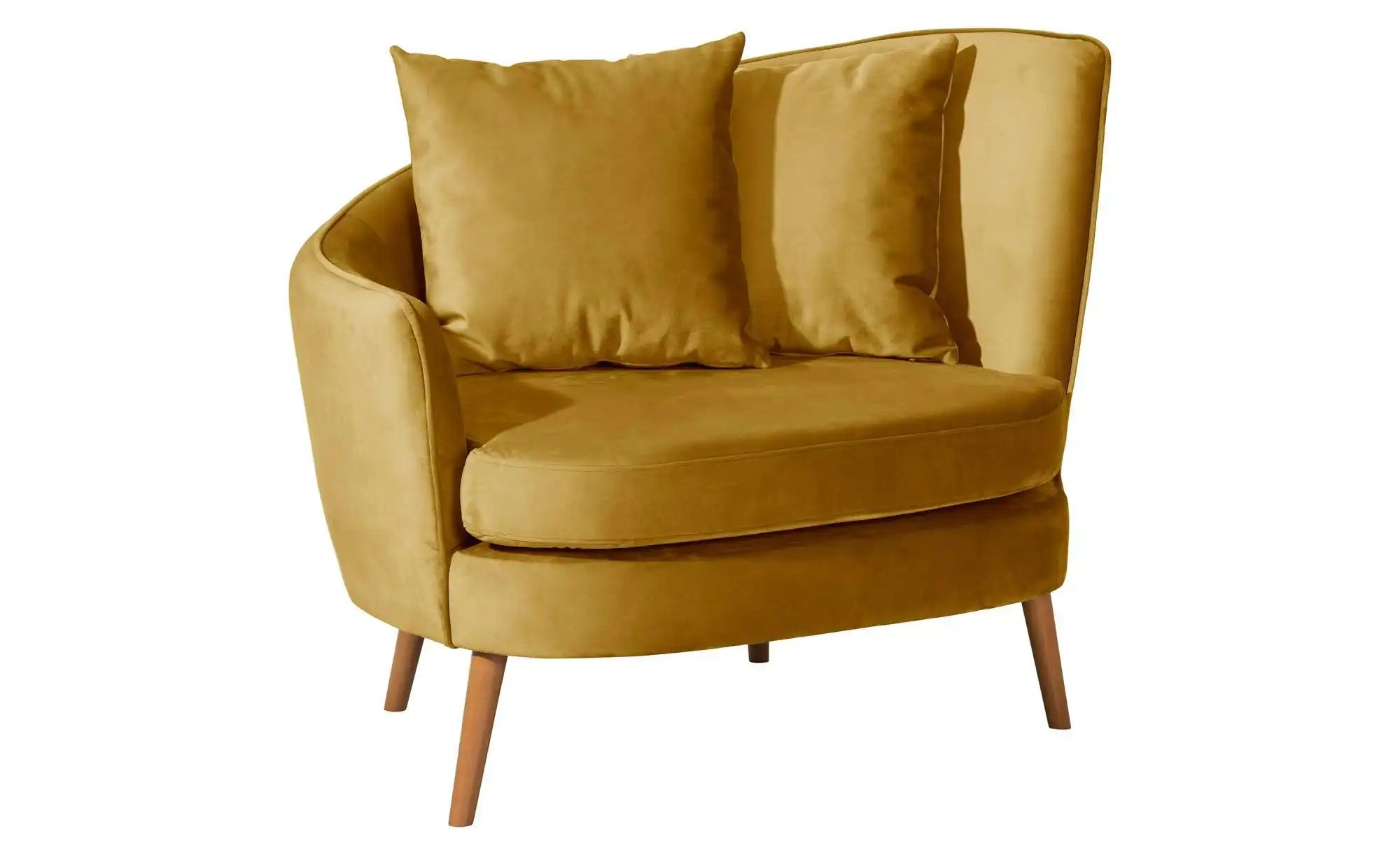 Thumbnail - Max Winzer Sessel Miranda ¦ gelb ¦ Maße (cm): B: 106 H: 88 Polstermöbel > Sessel > Lounge Sessel - Höffner