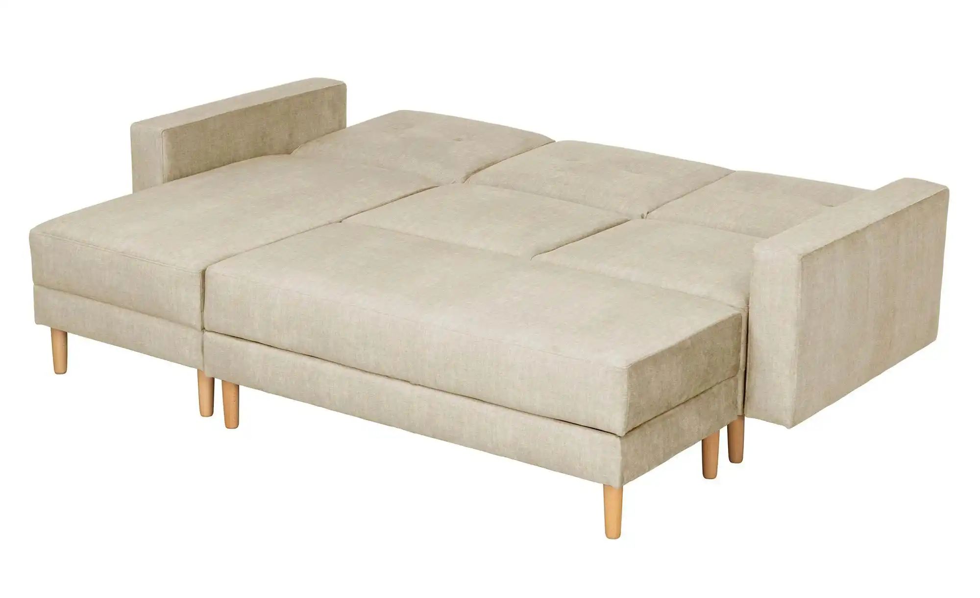 Max Winzer Ecksofa mit Hocker Just Cool ¦ beige ¦ Maße (cm): B: 230 H: 92 P günstig online kaufen