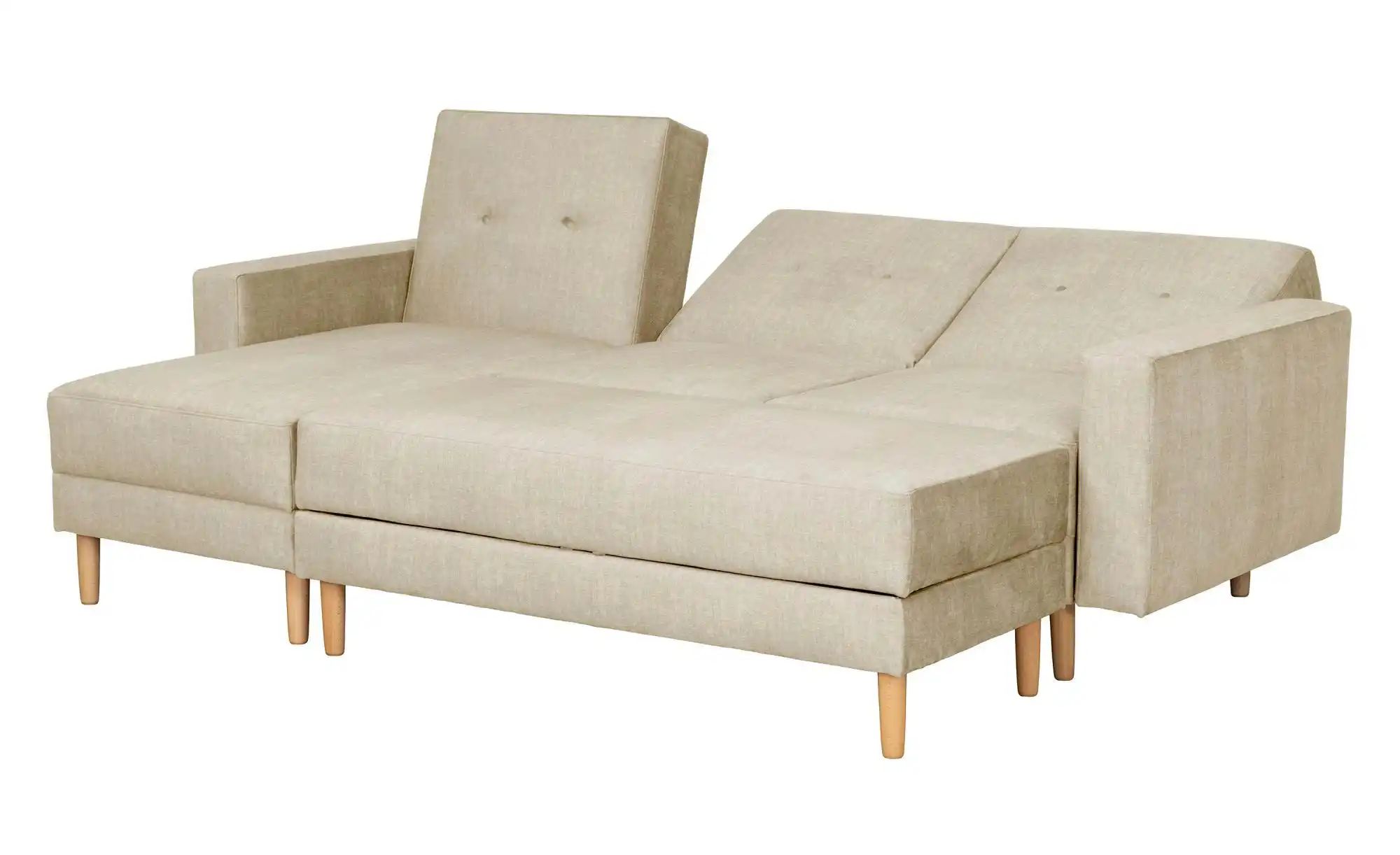 Thumbnail - Max Winzer Ecksofa mit Hocker Just Cool ¦ beige ¦ Maße (cm): B: 230 H: 92 Polstermöbel > Sofas > Ecksofas - Höffner