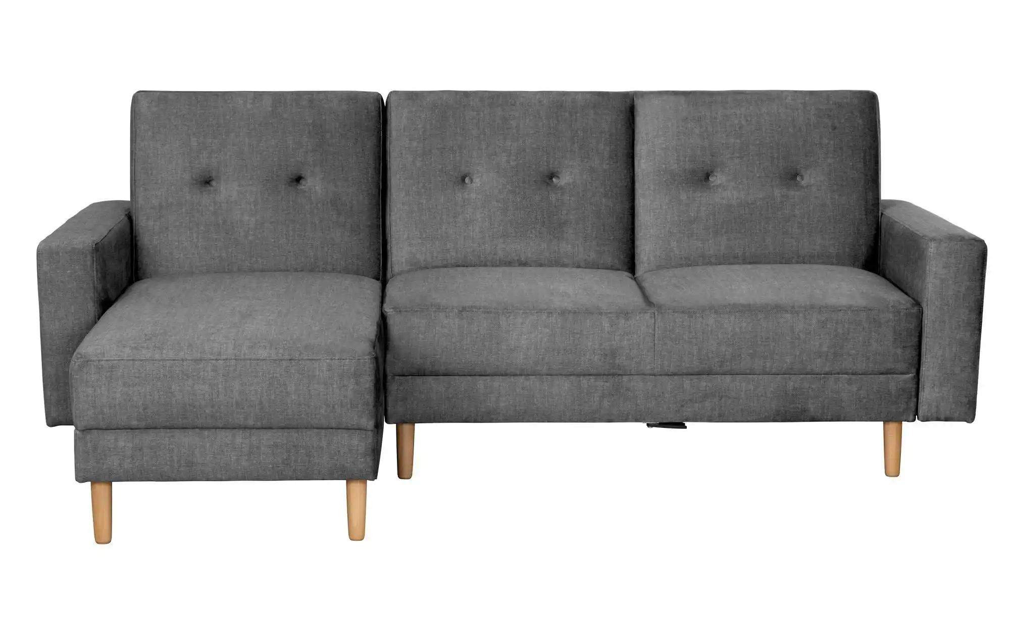 Max Winzer Ecksofa mit Hocker Just Cool ¦ schwarz ¦ Maße (cm): B: 230 H: 92 günstig online kaufen