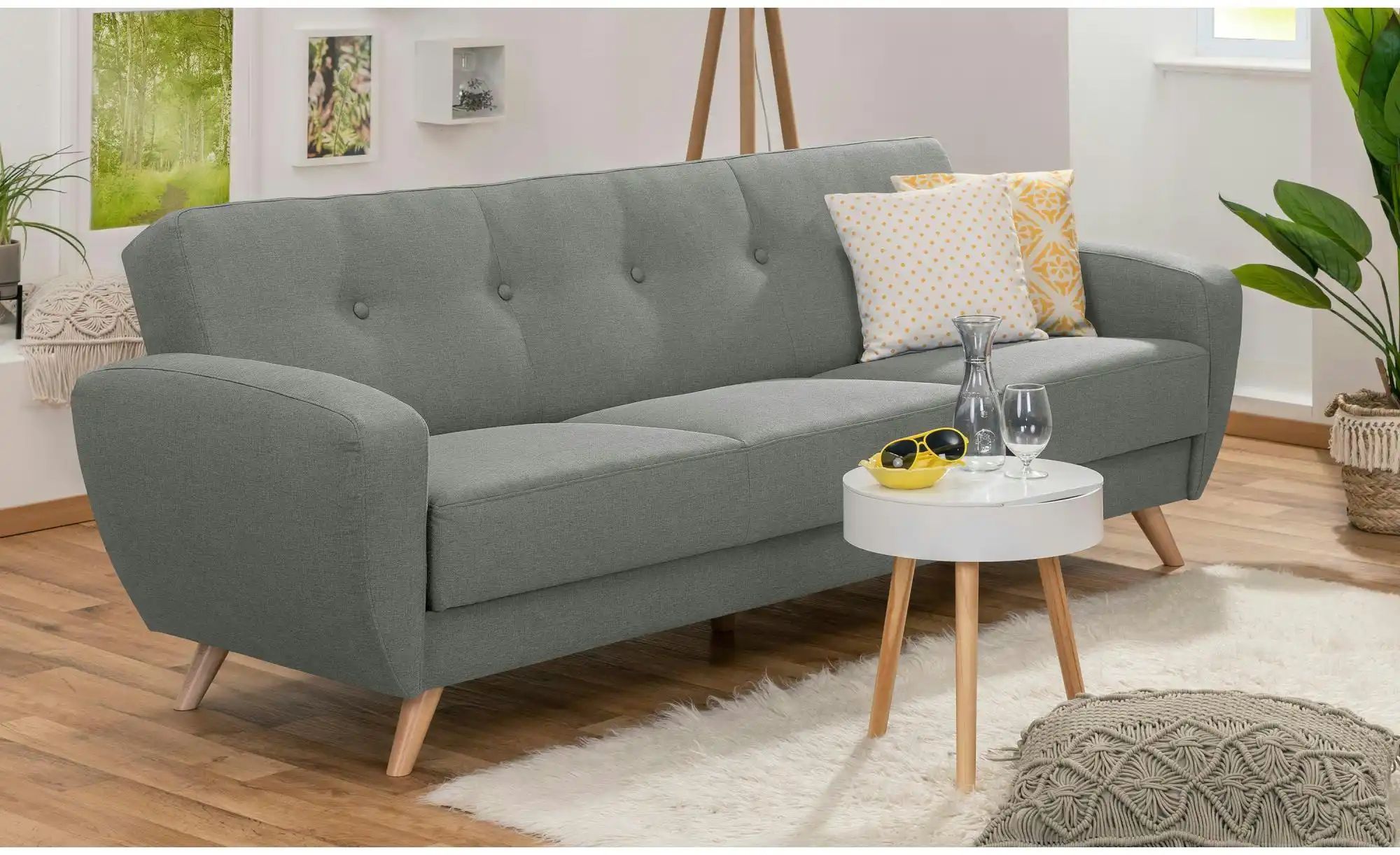 Thumbnail - Max Winzer Einzelsofa  Jerry ¦ grau ¦ Maße (cm): B: 230 H: 85 Polstermöbel > Sofas > 3-Sitzer - Höffner