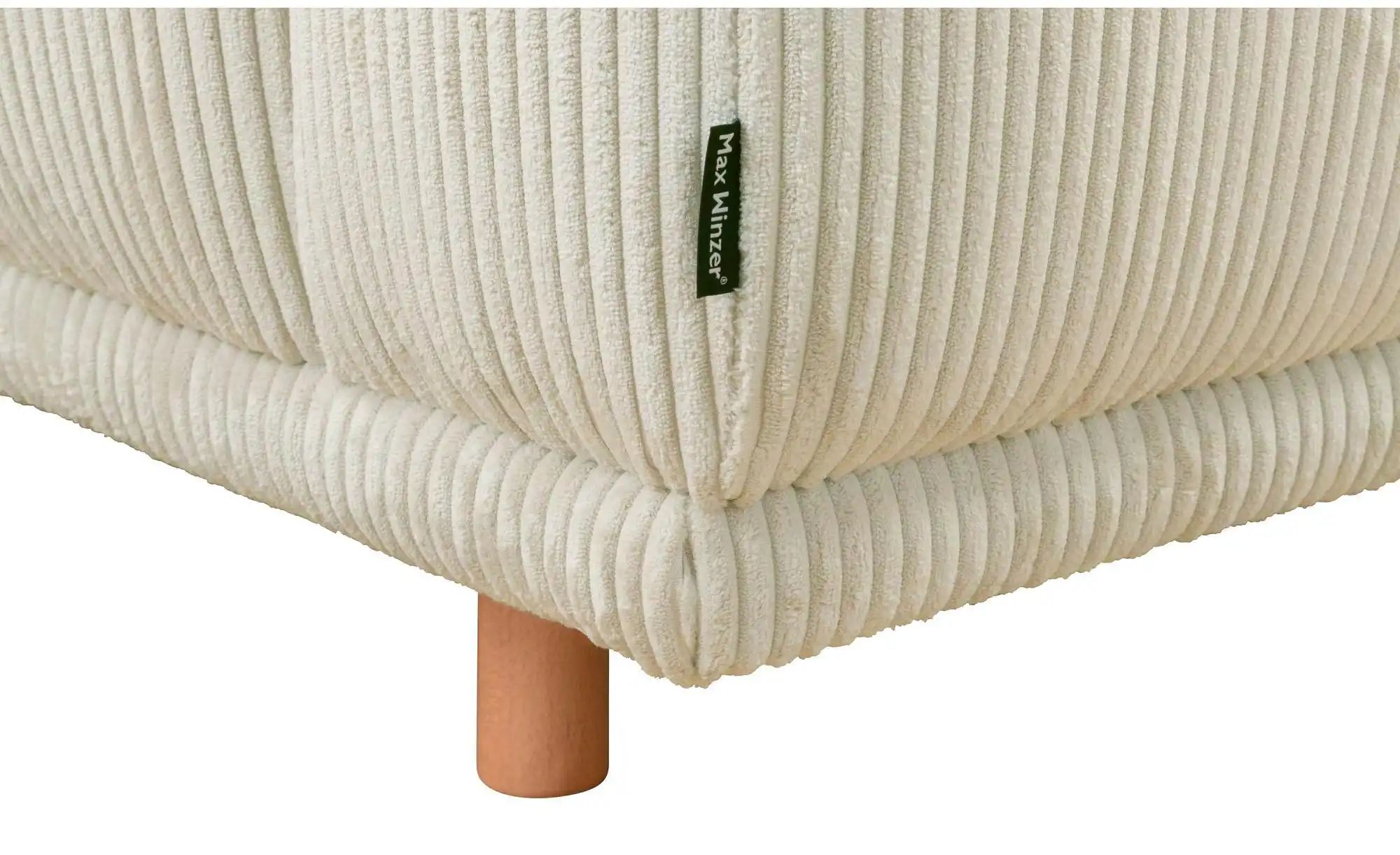 Thumbnail - Max Winzer Einzelsofa ¦ creme ¦ Maße (cm): B: 202 H: 70 Polstermöbel > Sofas > 3-Sitzer - Höffner
