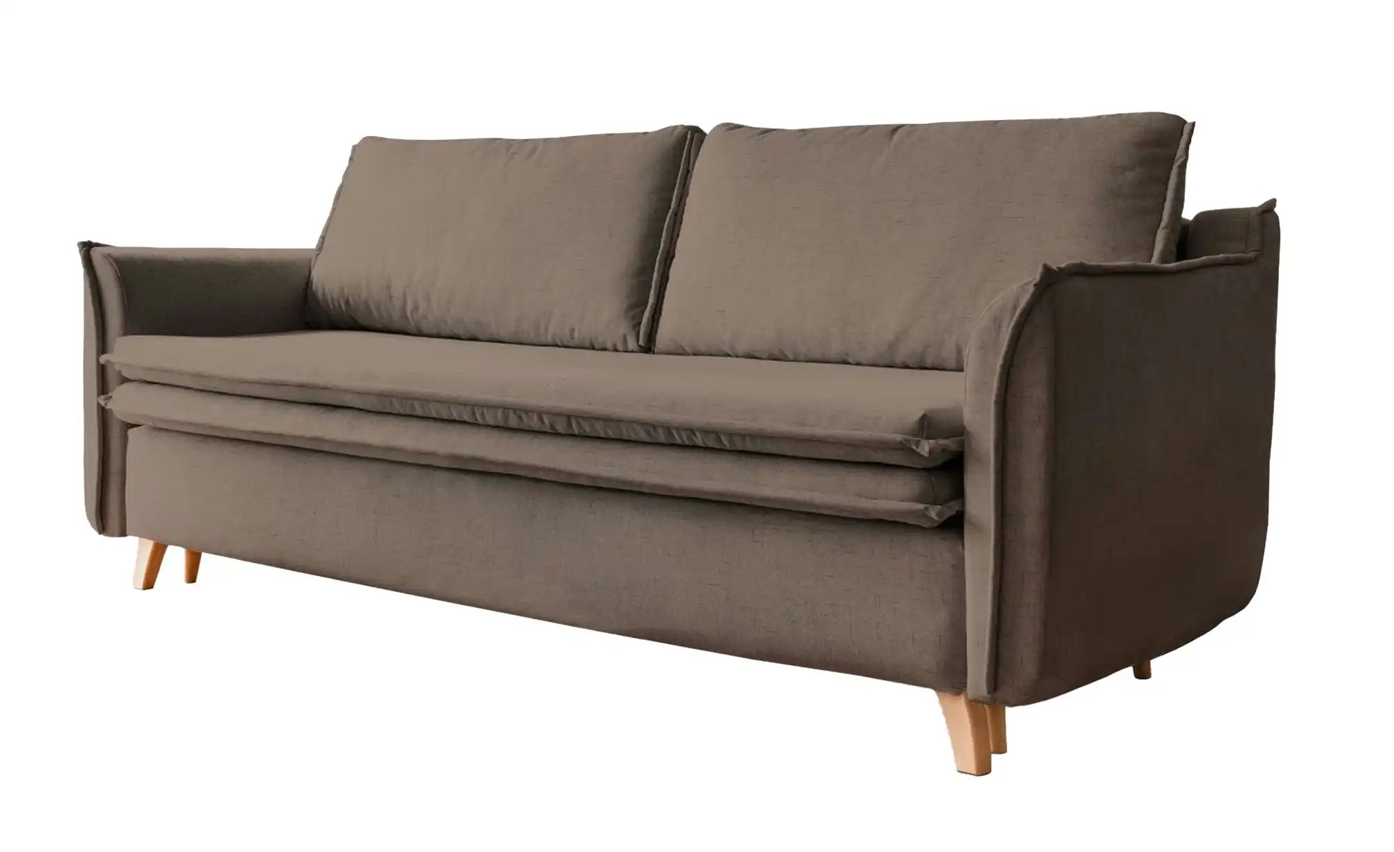 Miuform Einzelsofa mit Schlaffunktion Charming Charlie  ¦ braun ¦ Maße (cm) günstig online kaufen