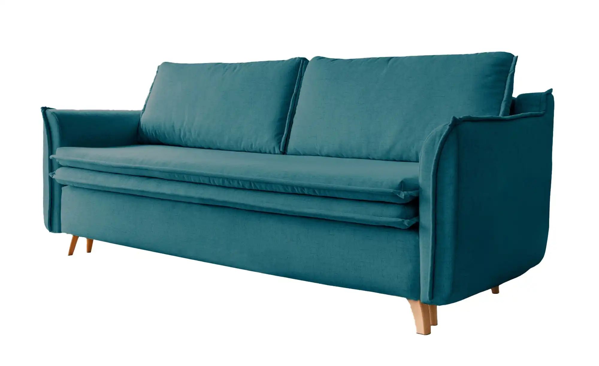 Miuform Einzelsofa mit Schlaffunktion Charming Charlie  ¦ türkis/petrol ¦ M günstig online kaufen