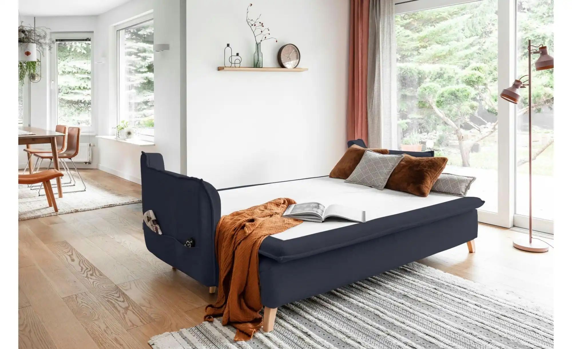 Miuform Einzelsofa mit Schlaffunktion Charming Charlie  ¦ grau ¦ Maße (cm): günstig online kaufen