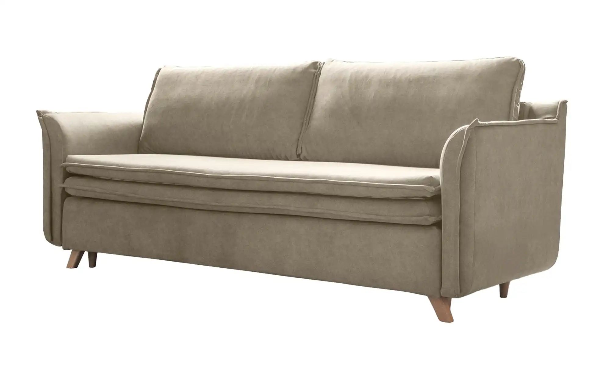 Miuform 3-Sitzer Sofa mit Bettfunktion  Charming Charlie ¦ beige ¦ Maße (cm günstig online kaufen