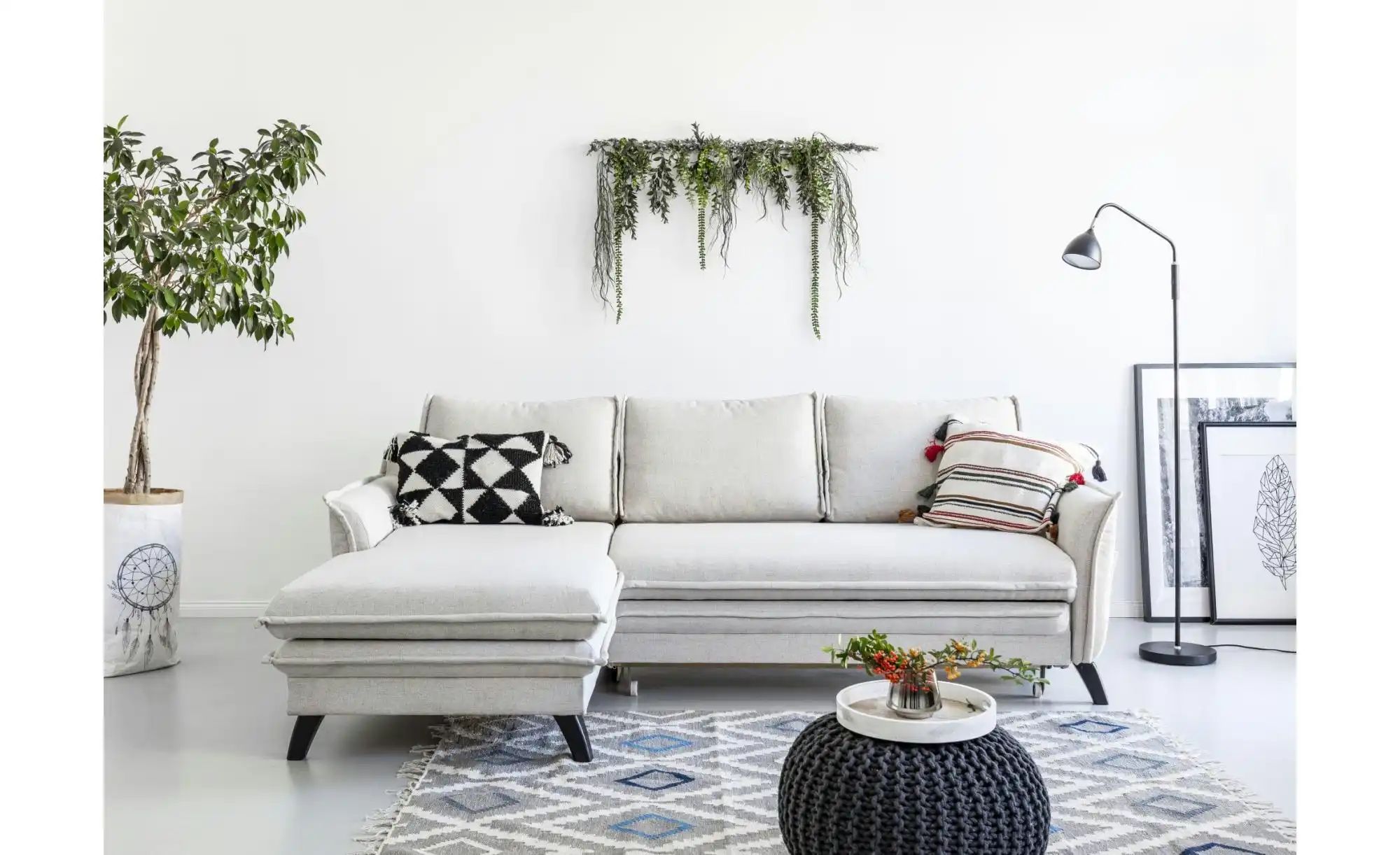 Thumbnail - Miuform Ecksofa mit Schlaffunktion Charming Charlie ¦ beige ¦ Maße (cm): B: 228 H: 90 Polstermöbel > Sofas > Ecksofas - ...