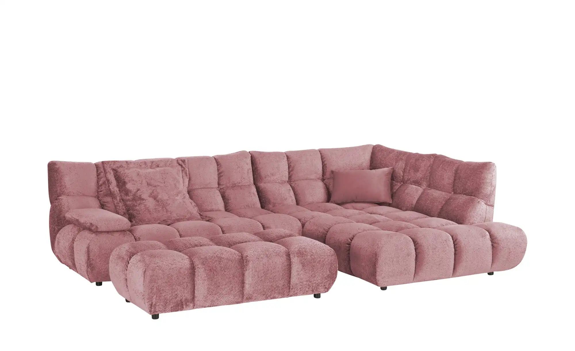 Jette Home Ecksofa  Gentle ¦ rosa/pink ¦ Maße (cm): B: 324 H: 85 T: 211.0 P günstig online kaufen