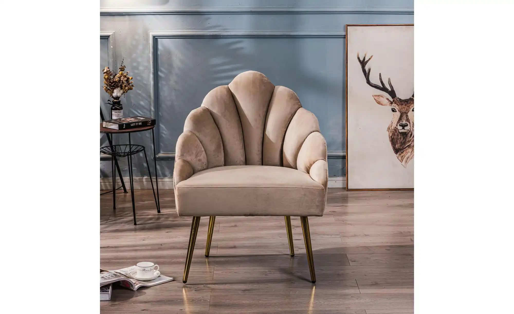 Sessel  Bolge ¦ beige ¦ Maße (cm): B: 63 H: 89 Polstermöbel > Sessel > Pols günstig online kaufen