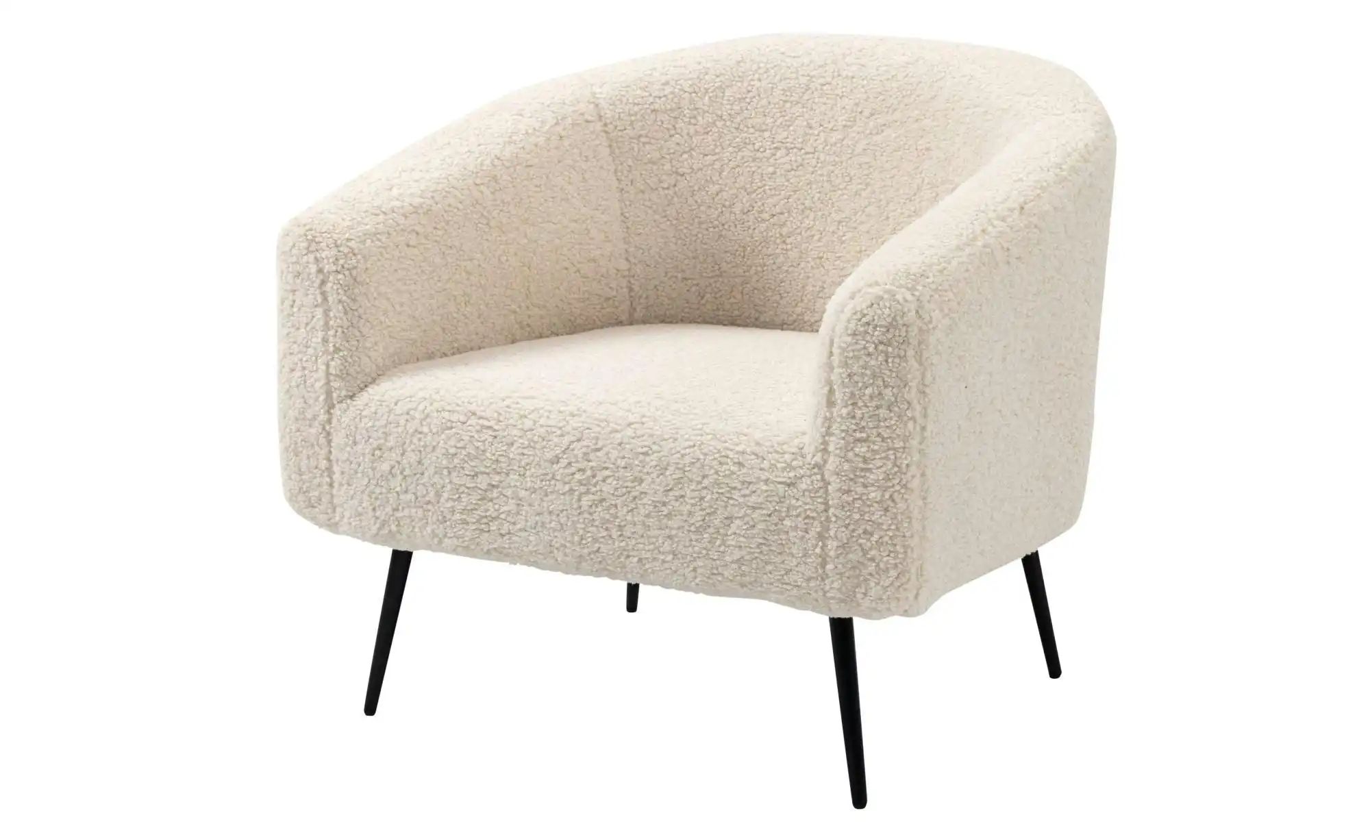 Sessel  Kiruna ¦ weiß ¦ Maße (cm): B: 75 H: 76 Polstermöbel > Sessel > Pols günstig online kaufen