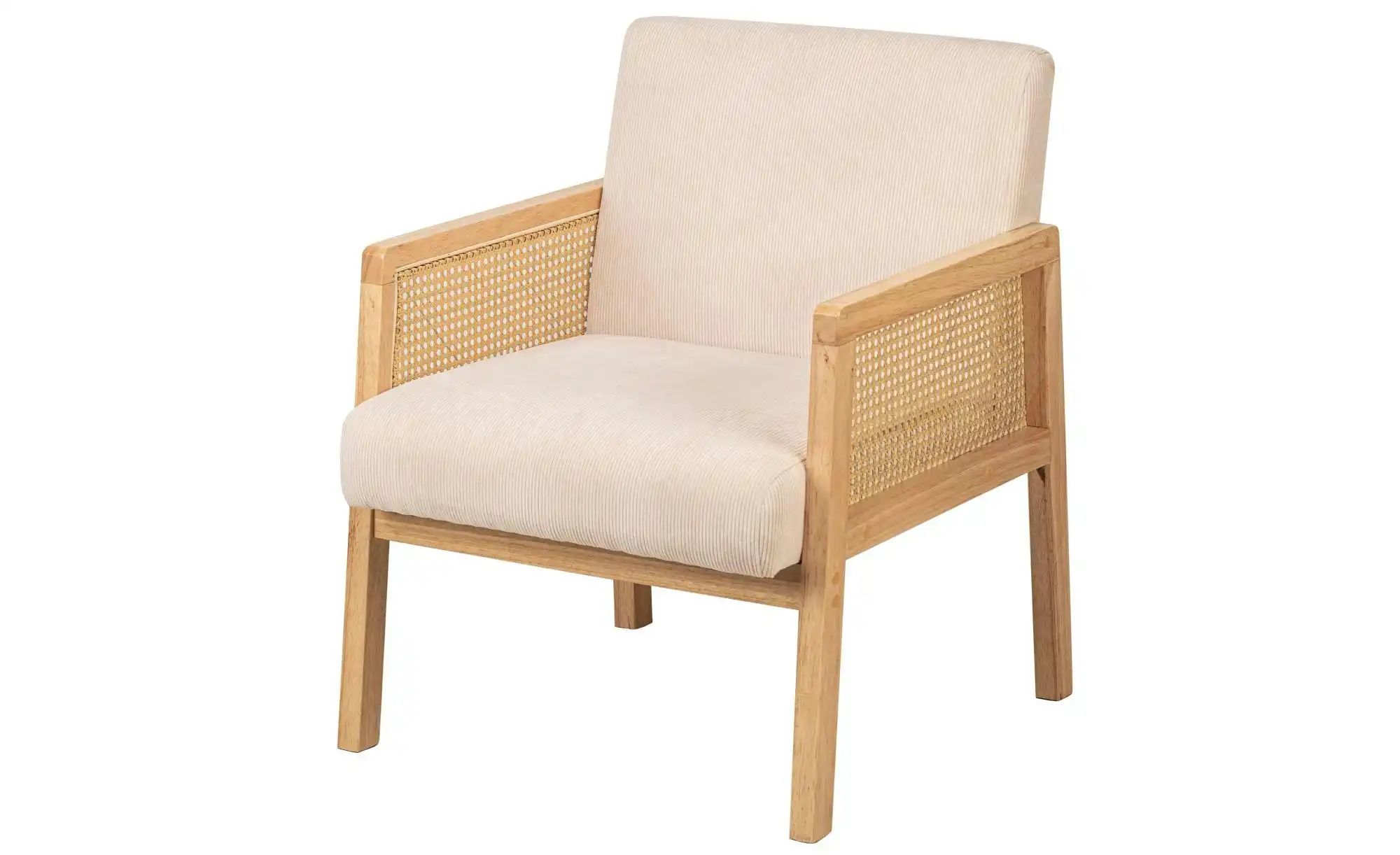 Sessel  Borgo ¦ beige ¦ Maße (cm): B: 60 H: 76 Polstermöbel > Sessel > Pols günstig online kaufen