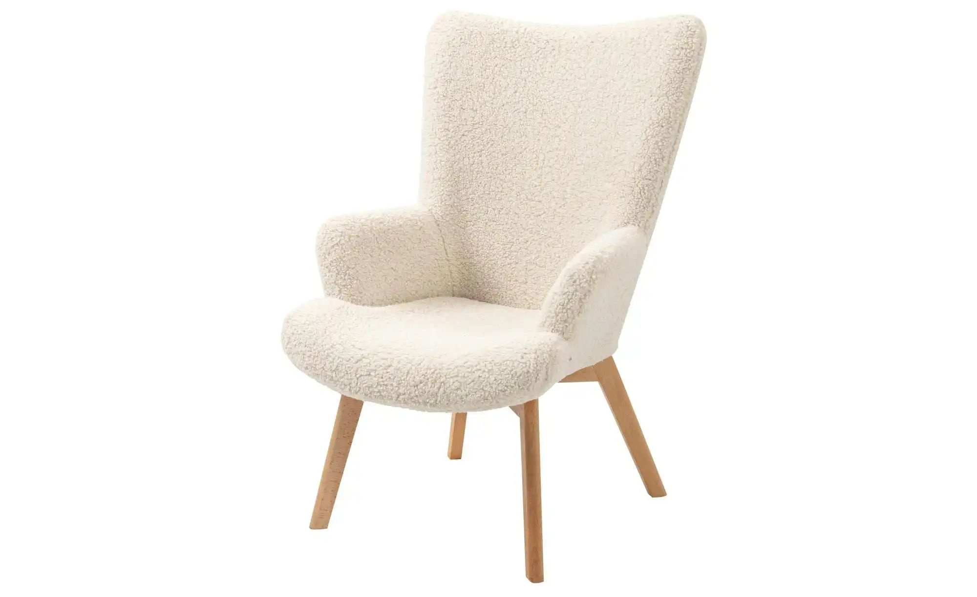 Sessel  Malmo ¦ weiß ¦ Maße (cm): B: 64 H: 100 Polstermöbel > Sessel > Pols günstig online kaufen