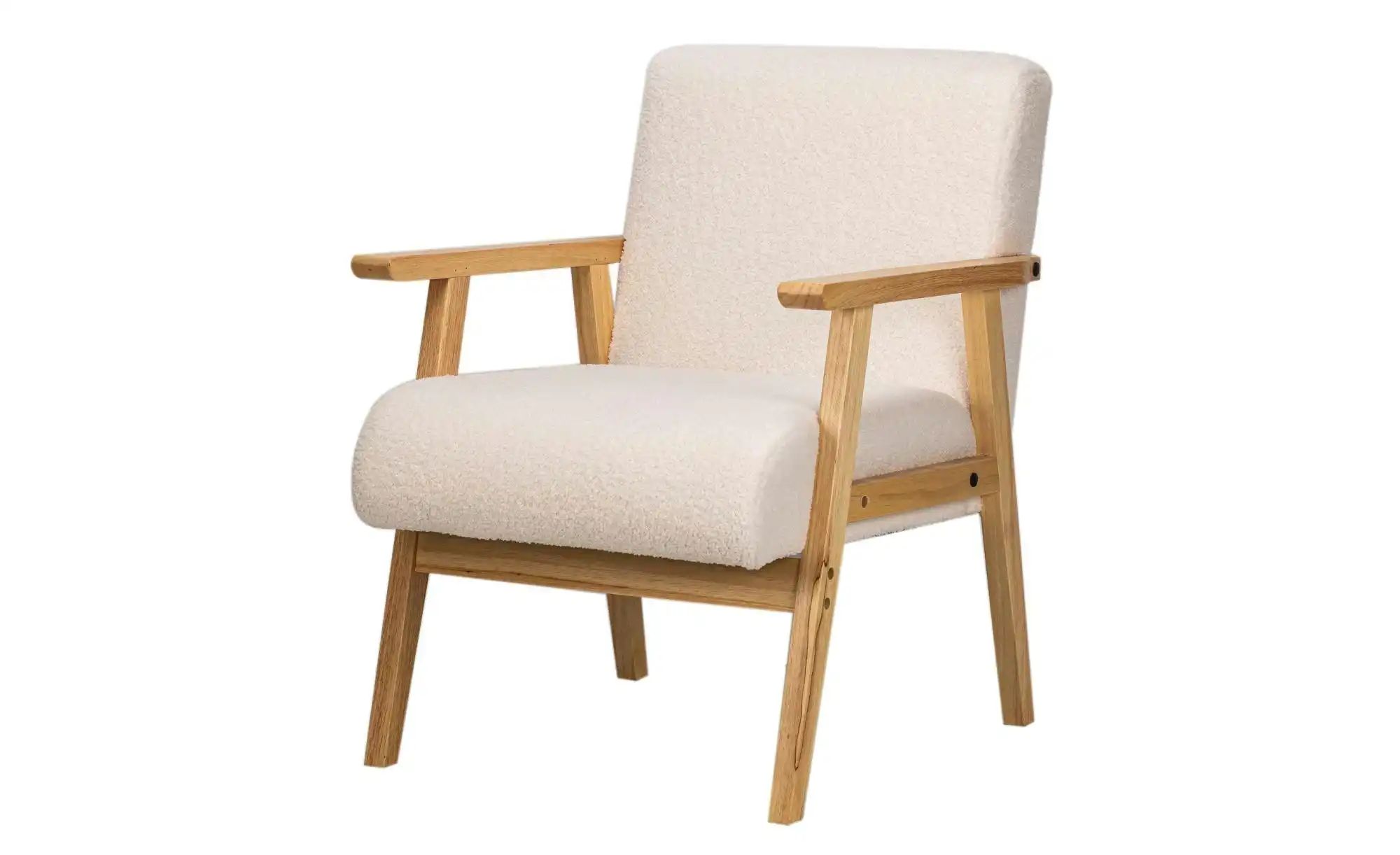 Sessel  Louis ¦ weiß ¦ Maße (cm): B: 60 H: 76 Polstermöbel > Sessel > Polst günstig online kaufen