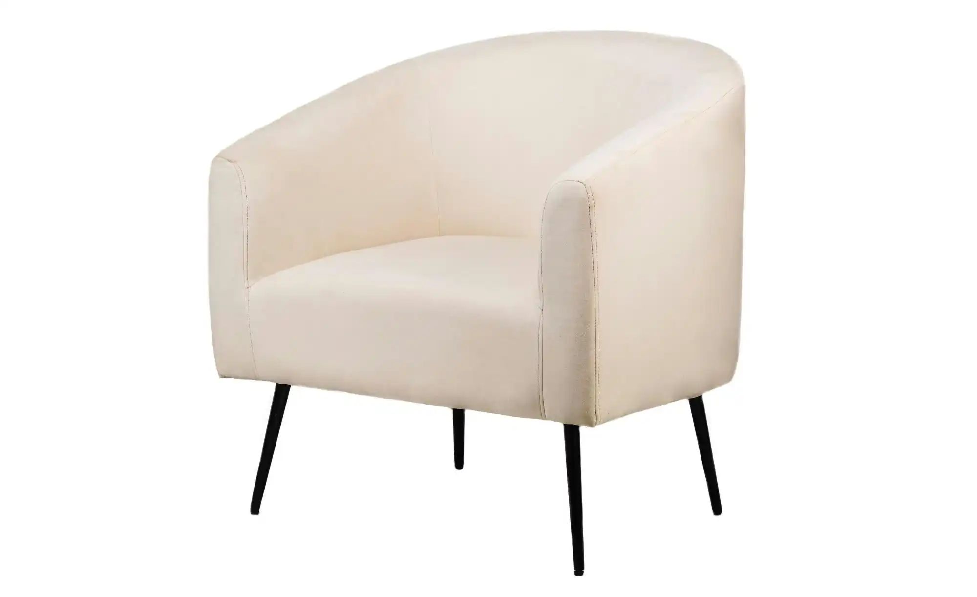 Sessel  Kiiruna ¦ beige ¦ Maße (cm): B: 75 H: 76 Polstermöbel > Sessel > Po günstig online kaufen