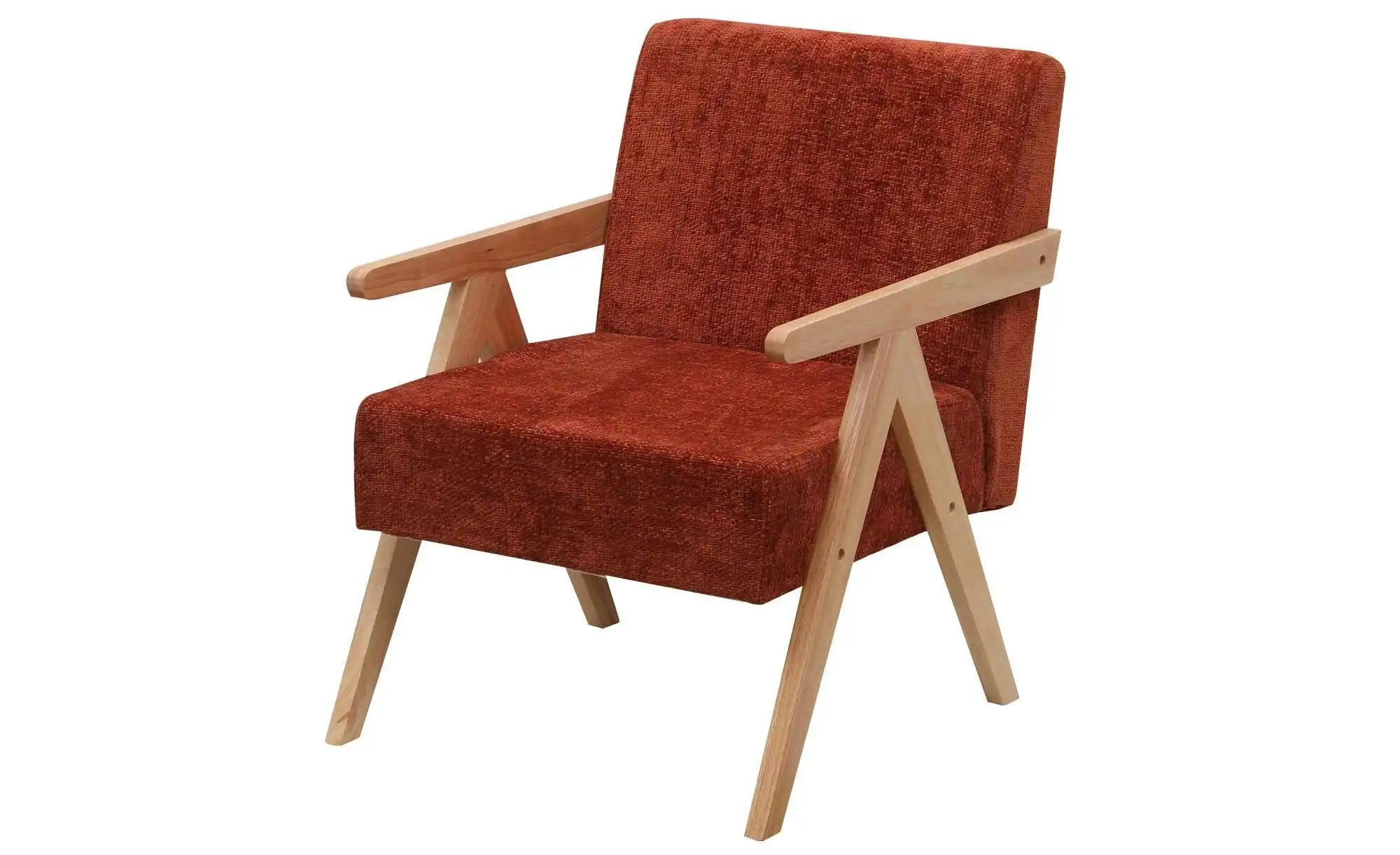 Sessel  Satarem ¦ rot ¦ Maße (cm): B: 64 H: 80 Polstermöbel > Sessel > Pols günstig online kaufen