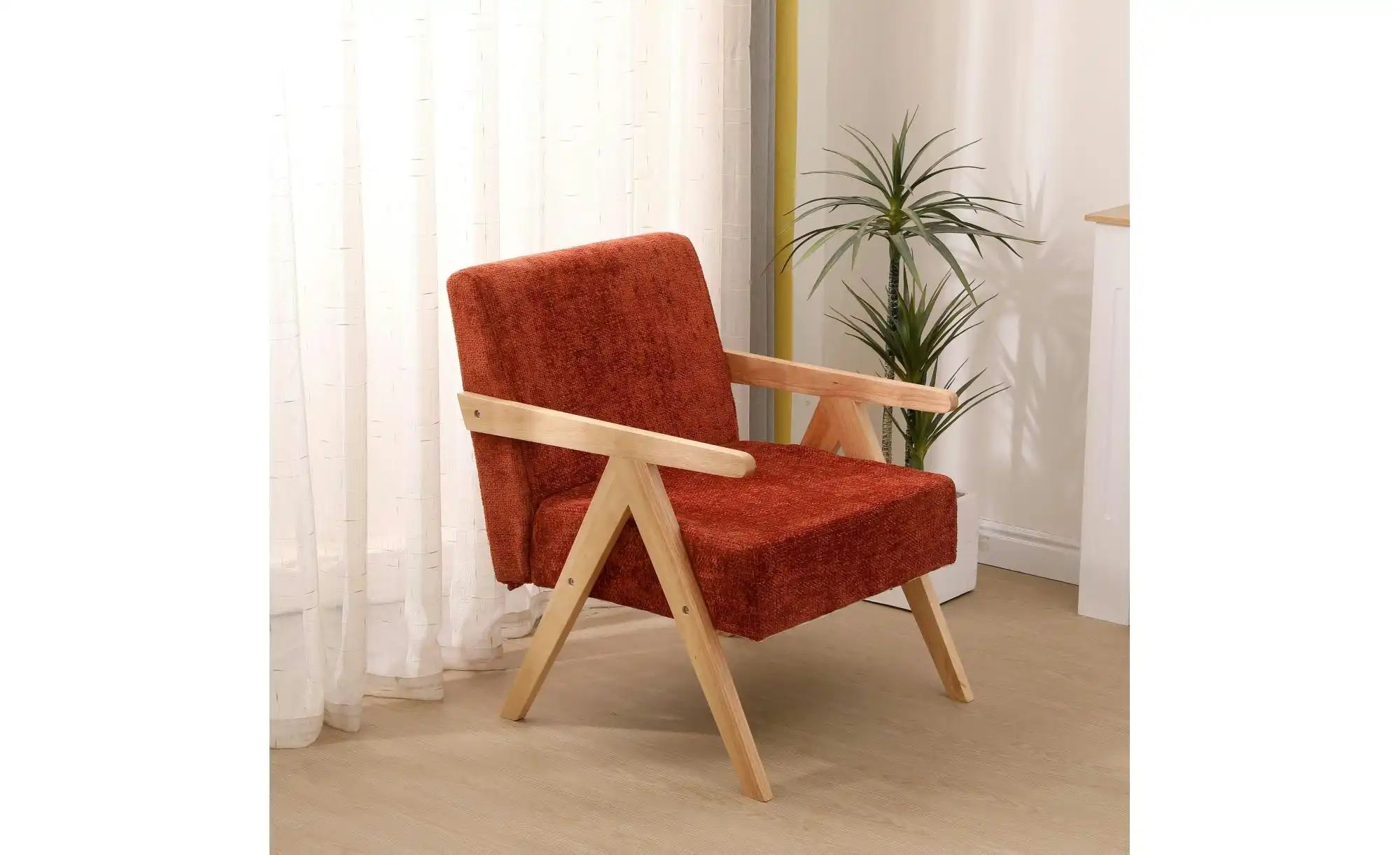 Thumbnail - Sessel Satarem ¦ rot ¦ Maße (cm): B: 64 H: 80 Polstermöbel > Sessel > Polstersessel - Höffner
