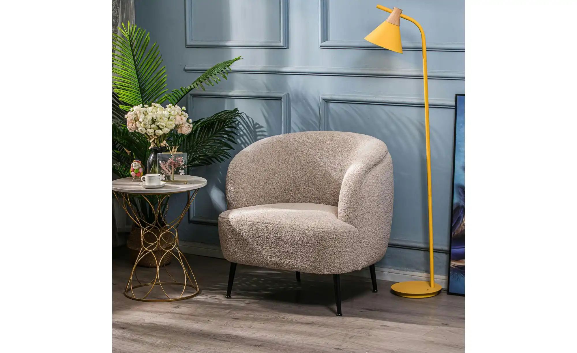 Thumbnail - Sessel Sven ¦ beige ¦ Maße (cm): B: 80 H: 80 Polstermöbel > Sessel > Polstersessel - Höffner