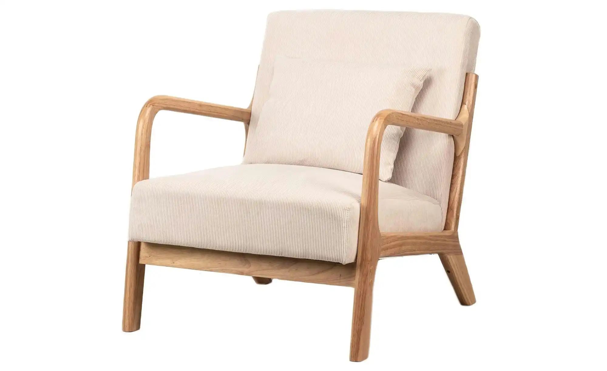 Sessel  Ohama ¦ beige ¦ Maße (cm): B: 64 H: 74 Polstermöbel > Sessel > Pols günstig online kaufen