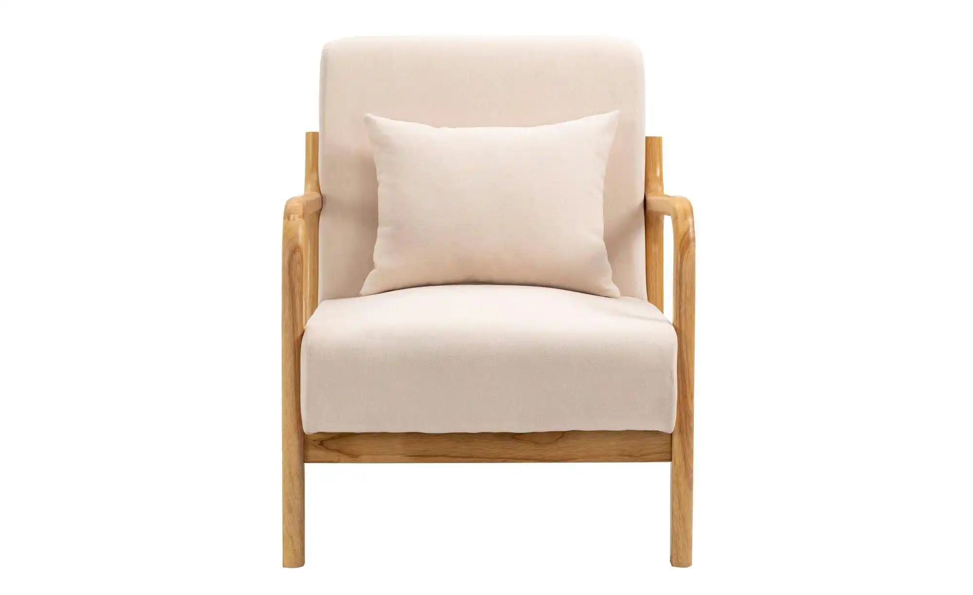 Sessel  Ohama ¦ beige ¦ Maße (cm): B: 64 H: 74 Polstermöbel > Sessel > Pols günstig online kaufen