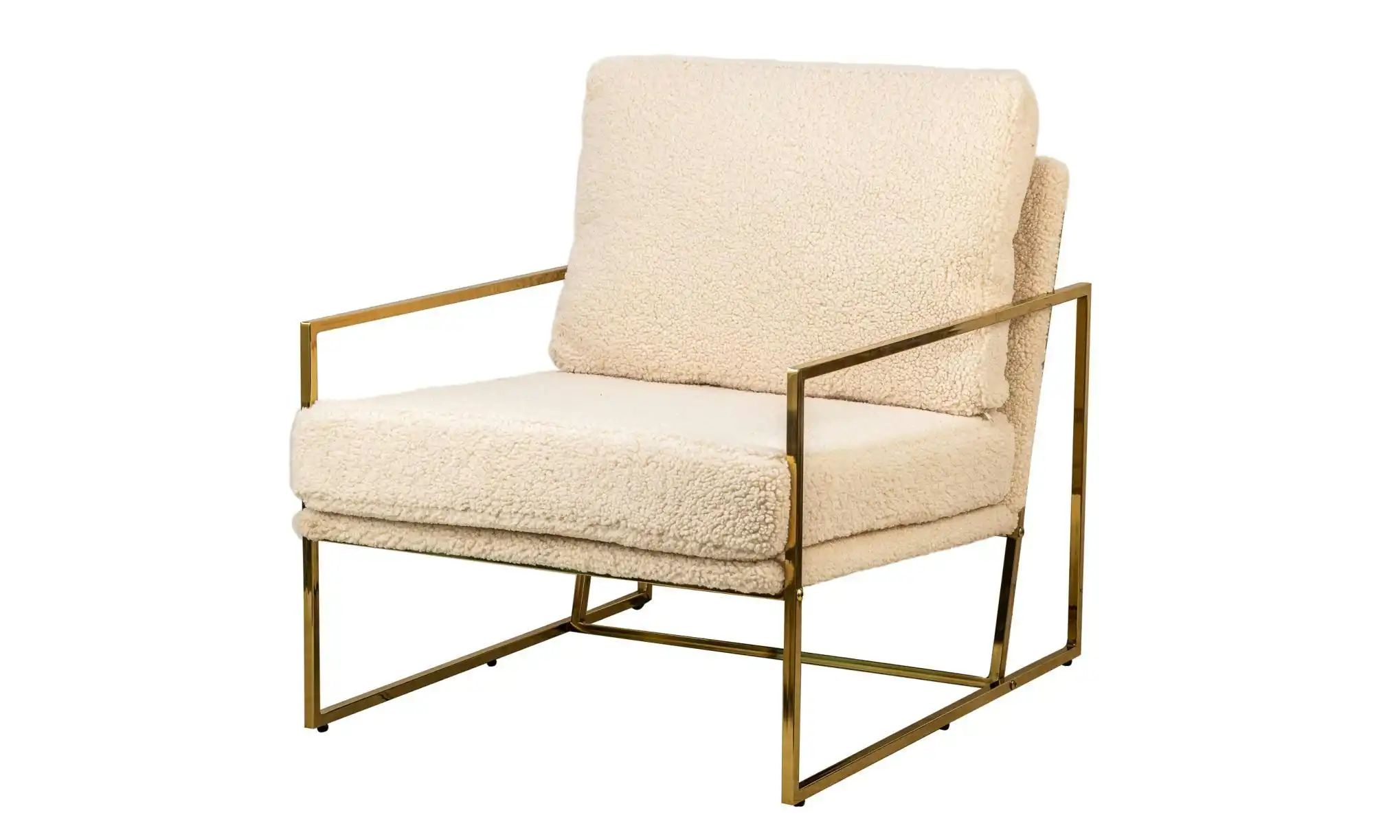 Sessel  Viborg ¦ weiß ¦ Maße (cm): B: 68 H: 81 Polstermöbel > Sessel > Pols günstig online kaufen