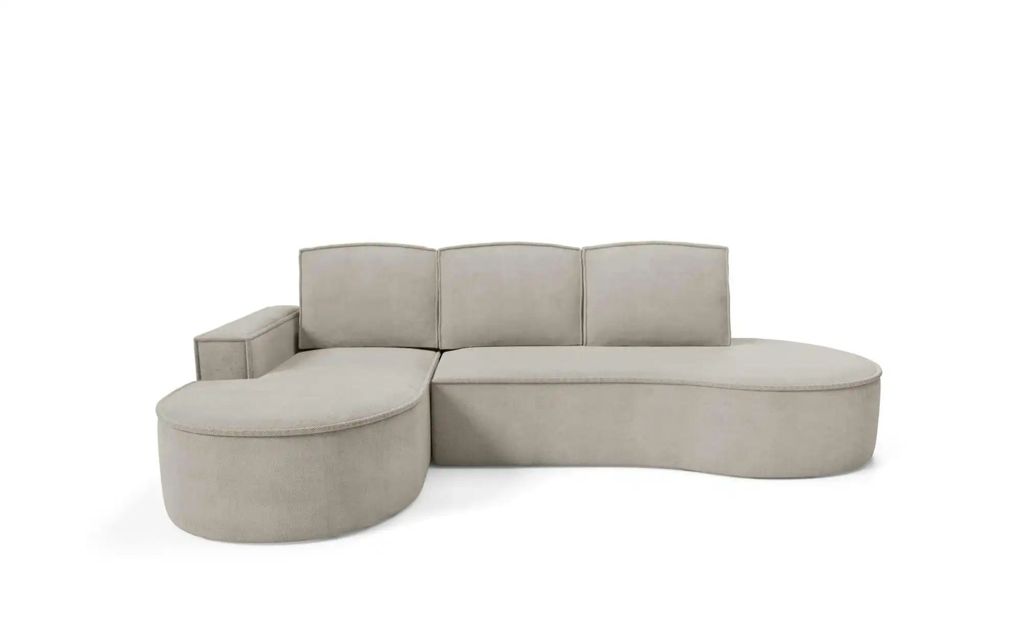 Ecksofa  Flow ¦ beige ¦ Maße (cm): B: 277 H: 88 Polstermöbel > Sofas > Ecks günstig online kaufen