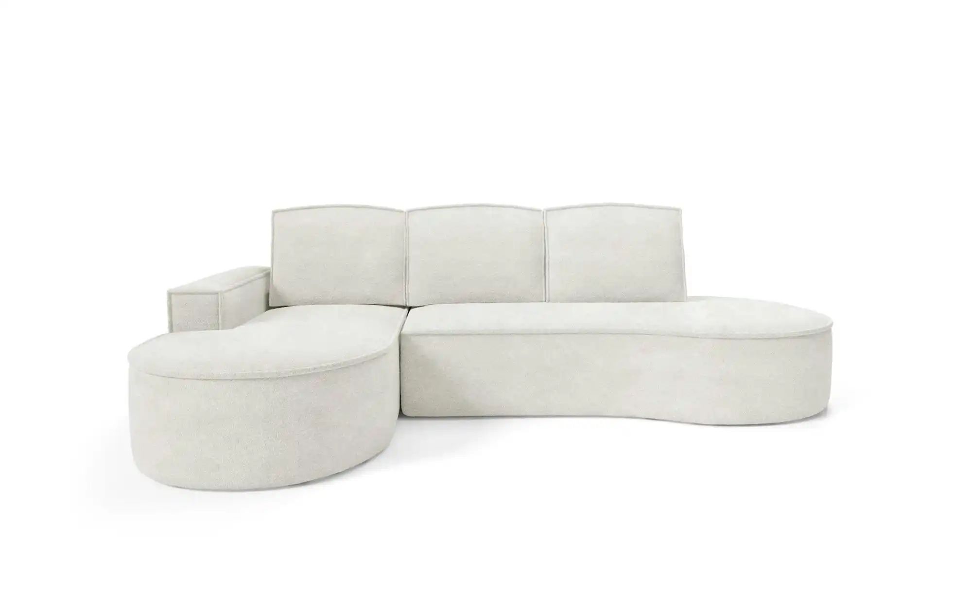 Ecksofa  Flow ¦ weiß ¦ Maße (cm): B: 277 H: 88 Polstermöbel > Sofas > Eckso günstig online kaufen