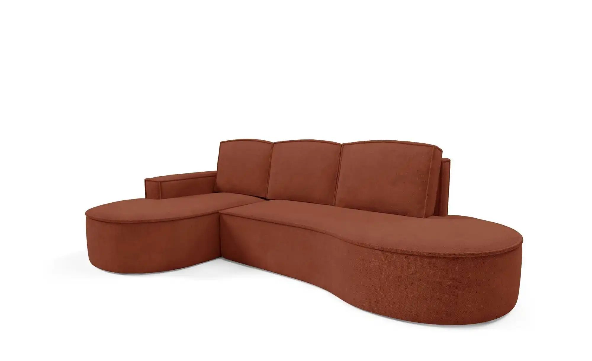 Ecksofa  Flow ¦ rot ¦ Maße (cm): B: 277 H: 88 Polstermöbel > Sofas > Ecksof günstig online kaufen