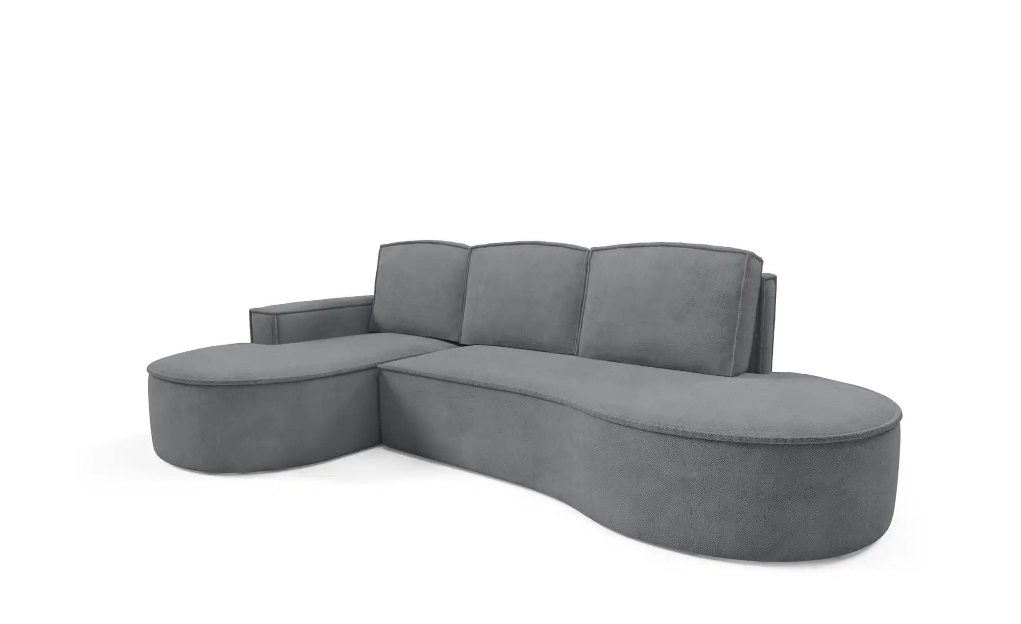 Ecksofa  Flow ¦ grau ¦ Maße (cm): B: 277 H: 88 Polstermöbel > Sofas > Eckso günstig online kaufen