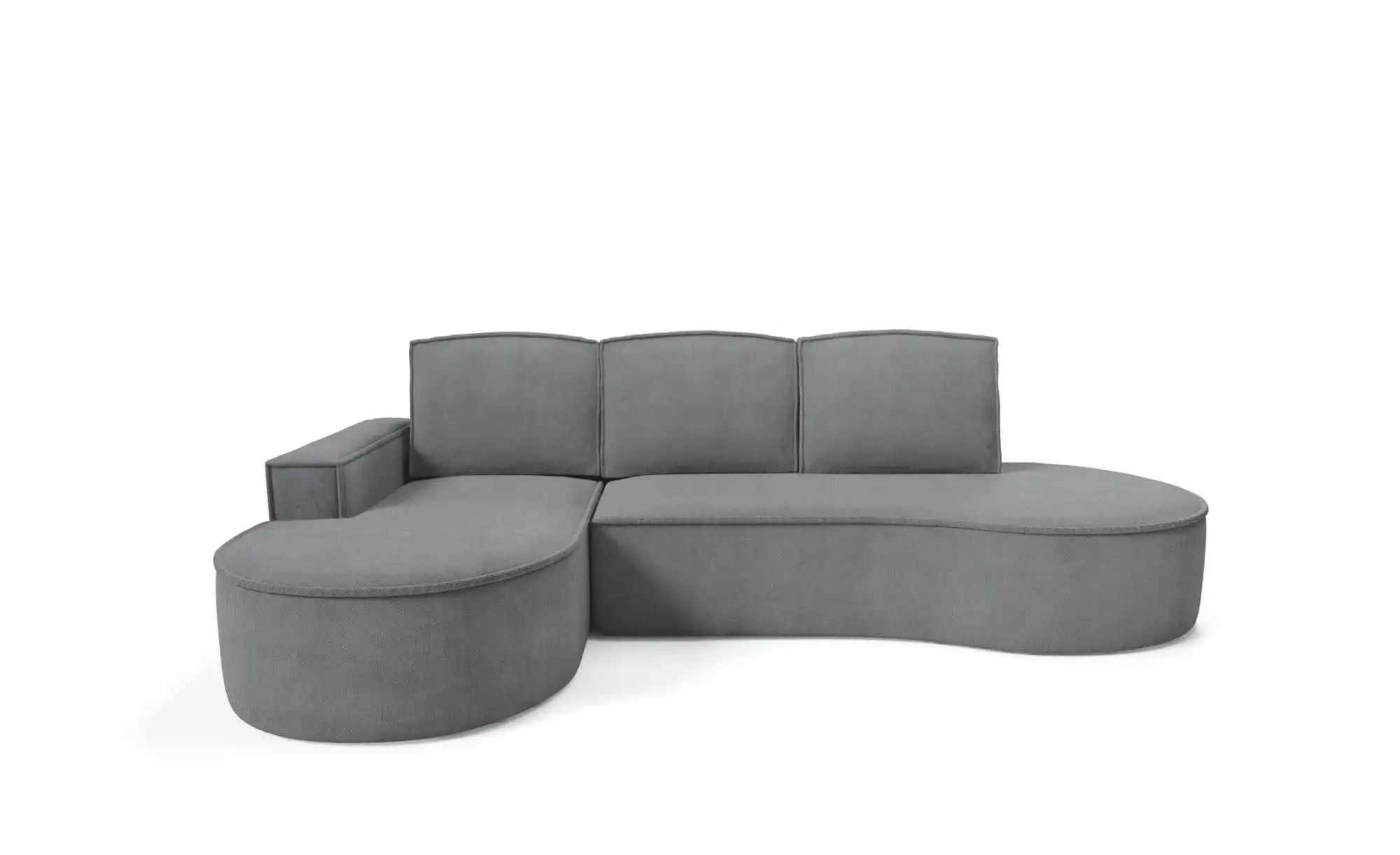 Ecksofa  Flow ¦ grau ¦ Maße (cm): B: 277 H: 88 Polstermöbel > Sofas > Eckso günstig online kaufen