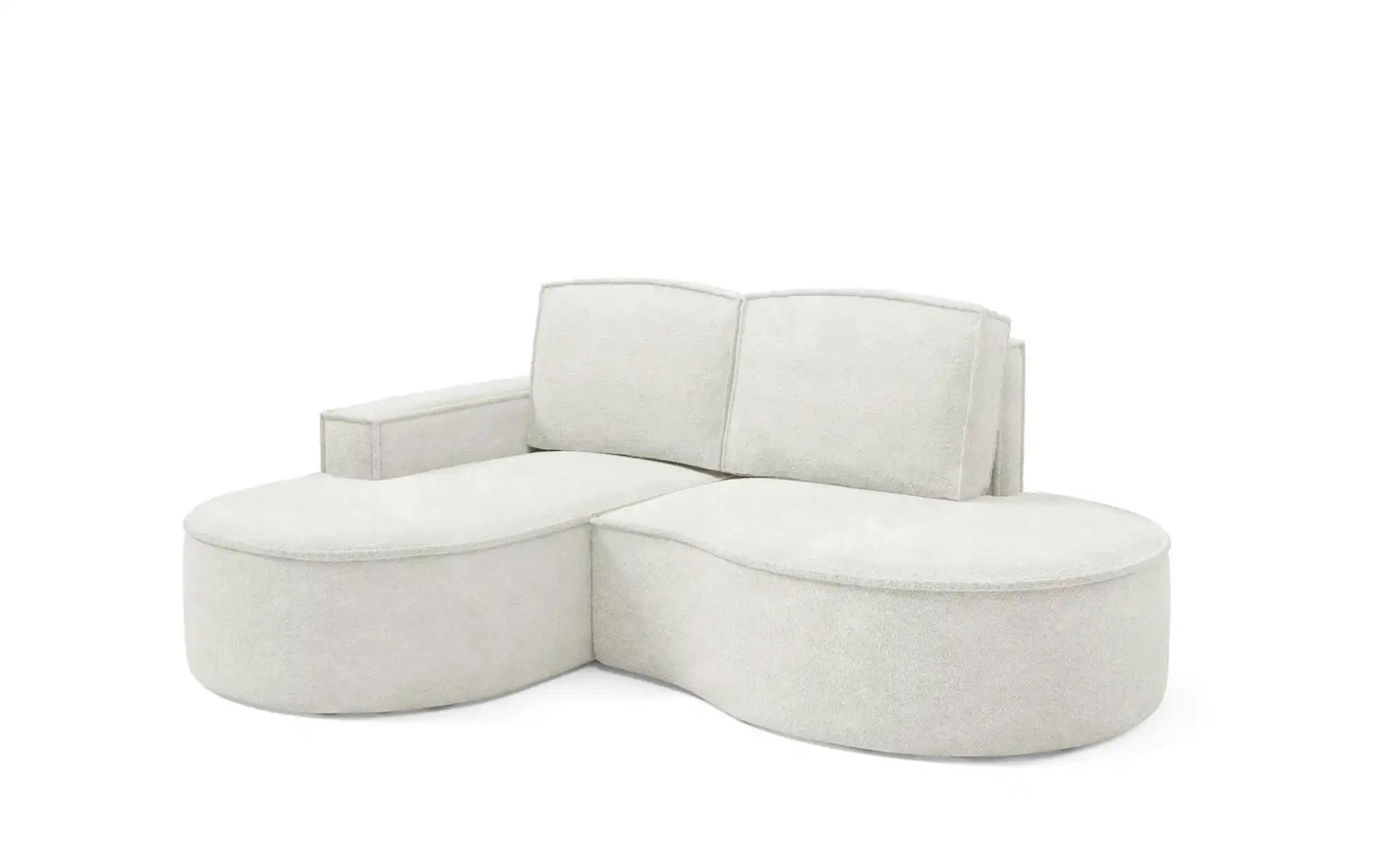 Thumbnail - Ecksofa Flow ¦ weiß ¦ Maße (cm): B: 210 H: 88 Polstermöbel > Sofas > Ecksofas - Höffner